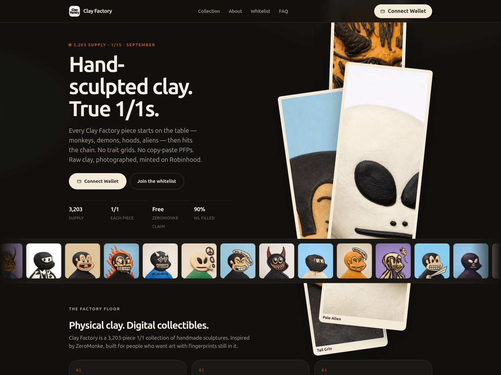 0xclayfactory.web.app ekran görüntüsü