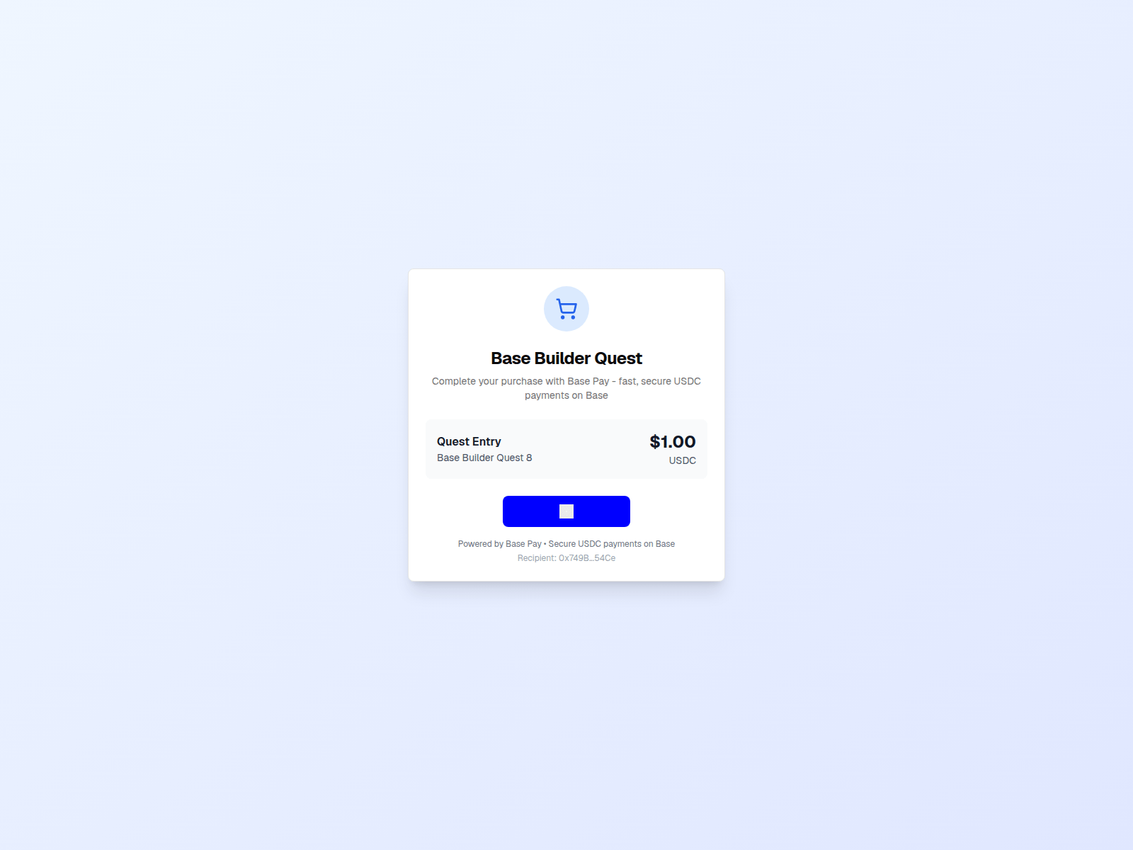 Capture d’écran de base-pay-integration.pages.dev