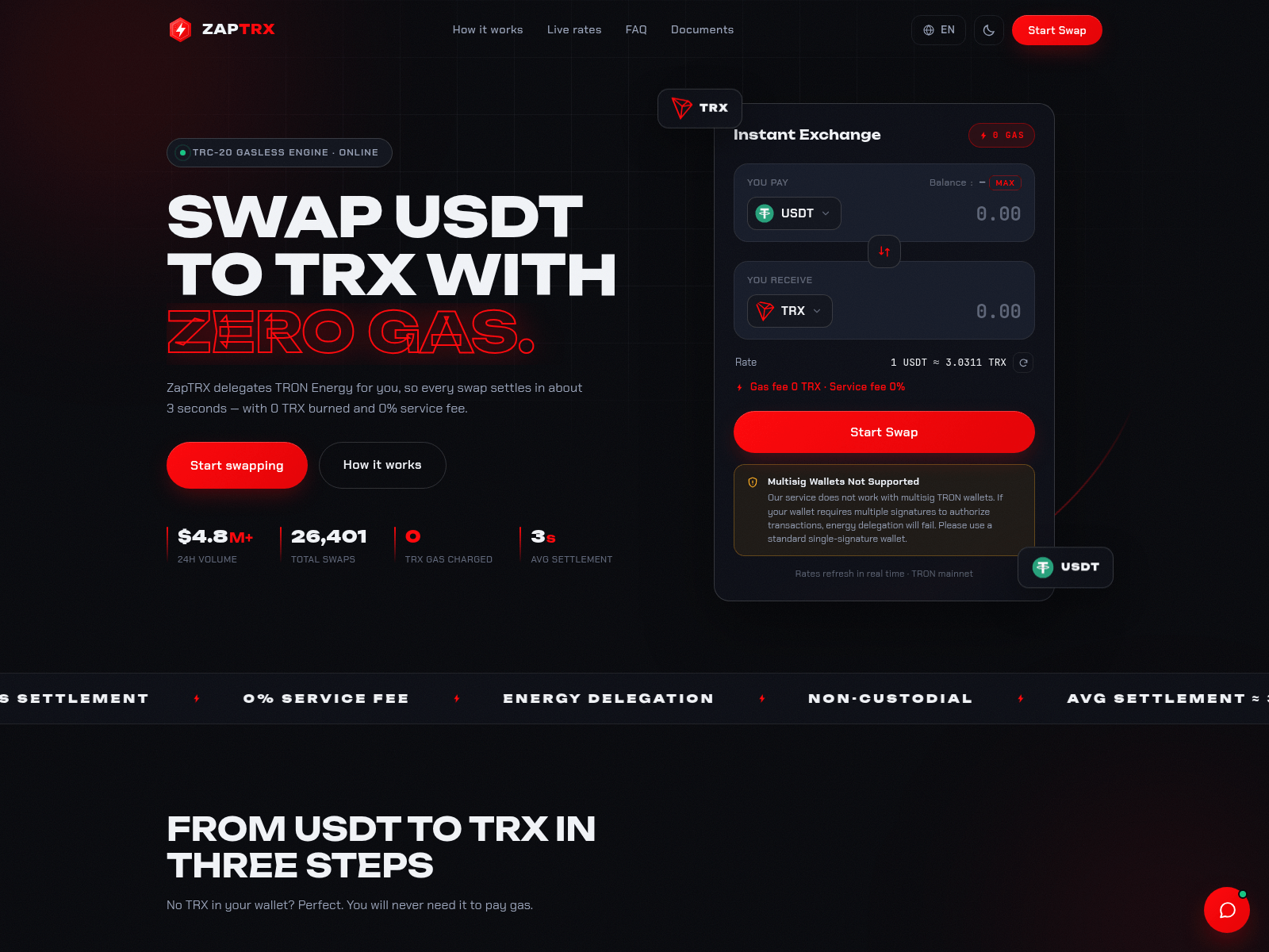 zaptrx.info 스크린샷