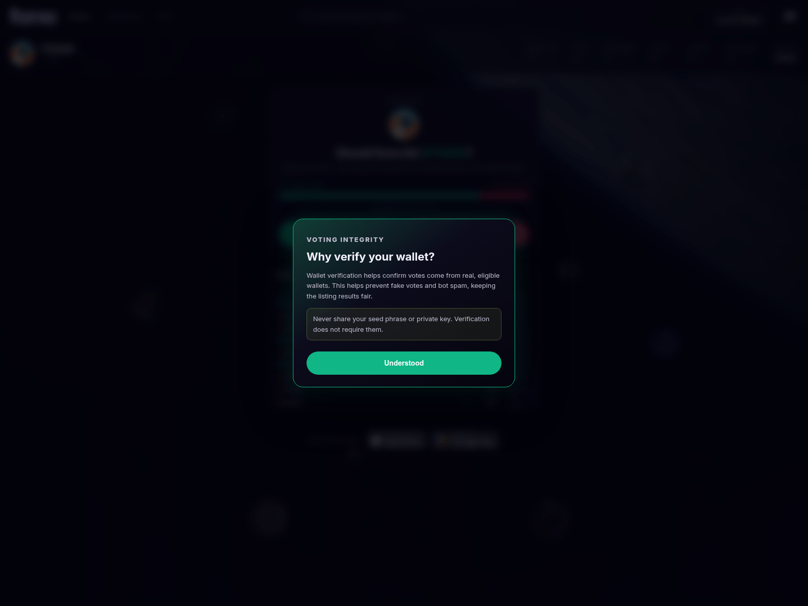 Screenshot of fomo-listing.xyz