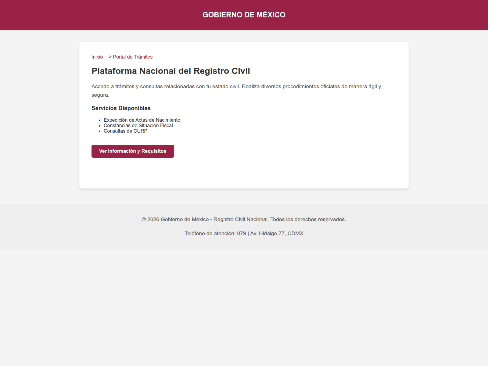 portal.acta-nacimiento-tramite-dgtal-gob.com.mx のスクリーンショット