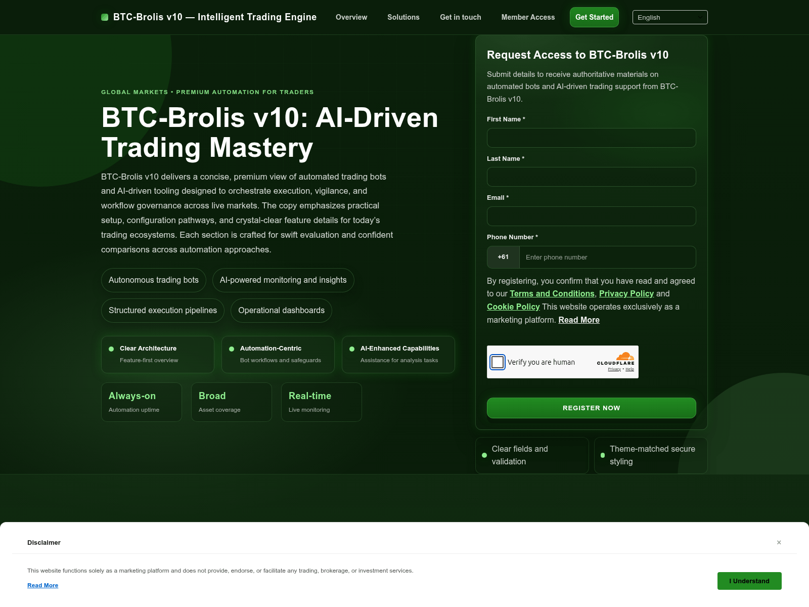 Screenshot of btc-brolisv10.shop