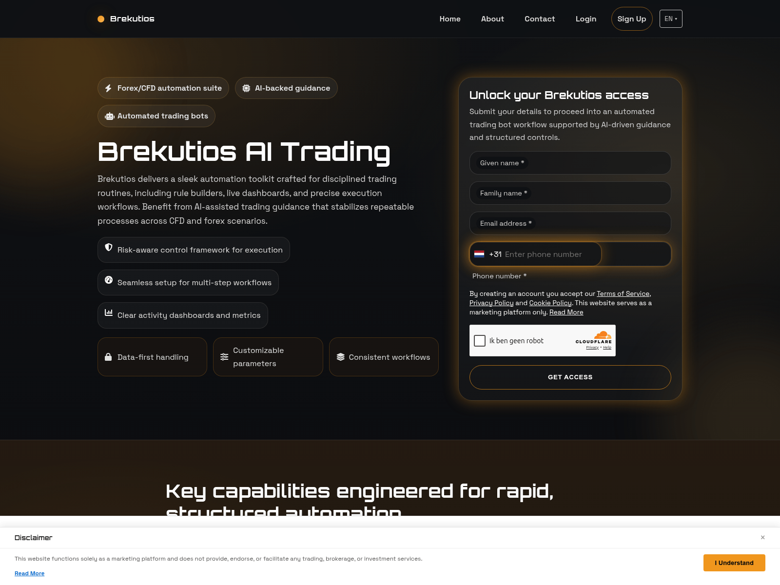 Знімок екрана brekutiossoftware.pro