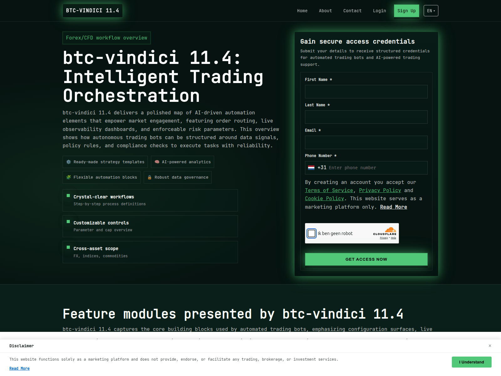 Screenshot of btc-vindici11.pro