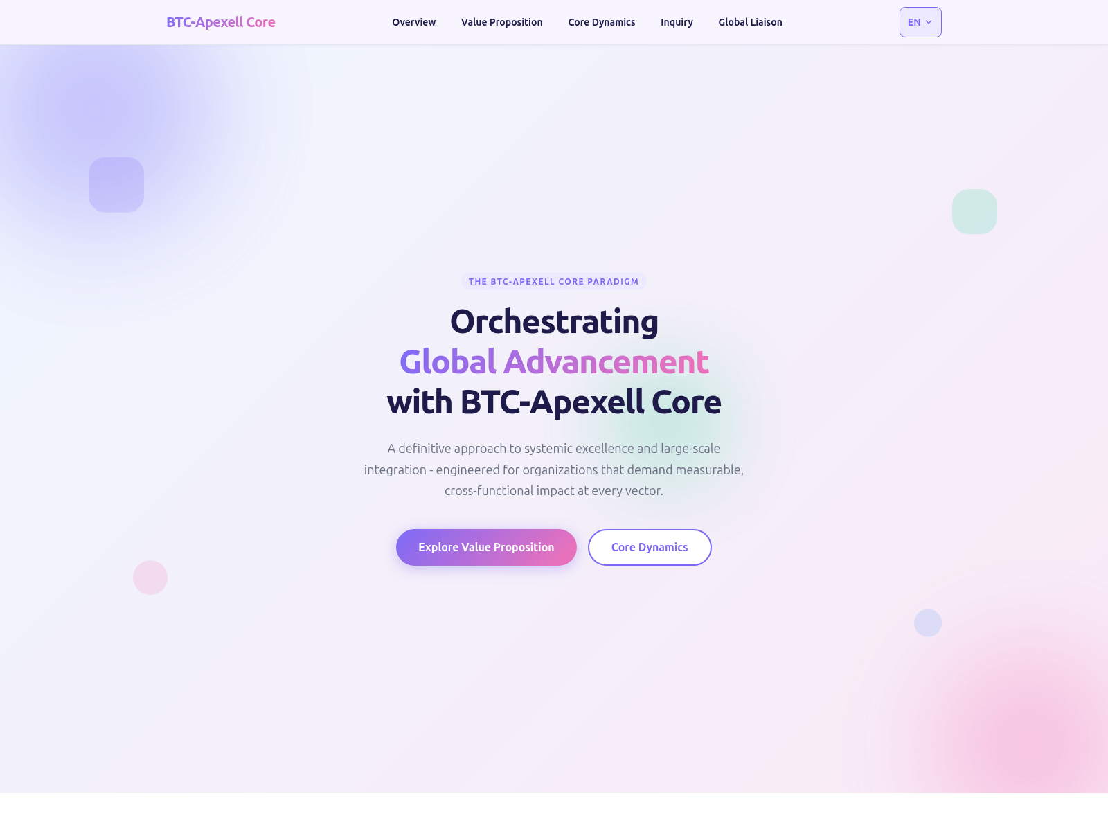 Screenshot von btcapexellcore.com