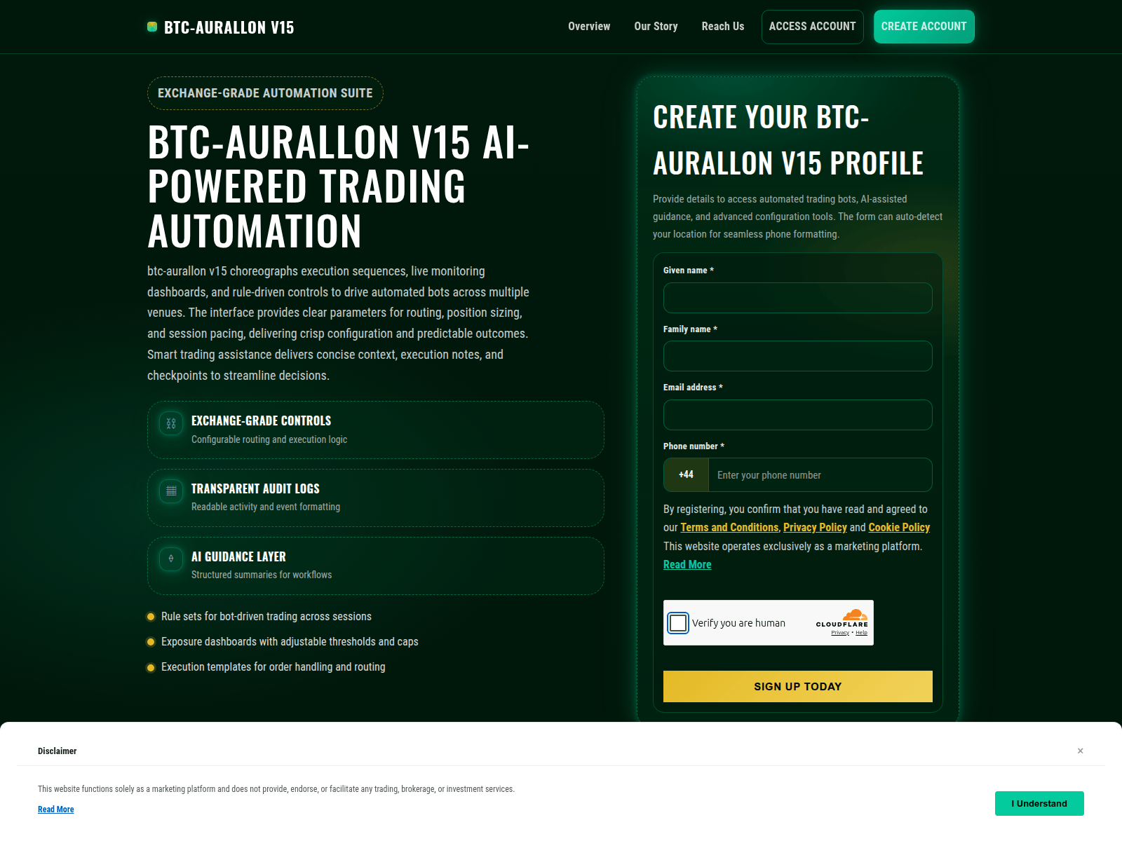 Screenshot von btcaurallonv15.digital