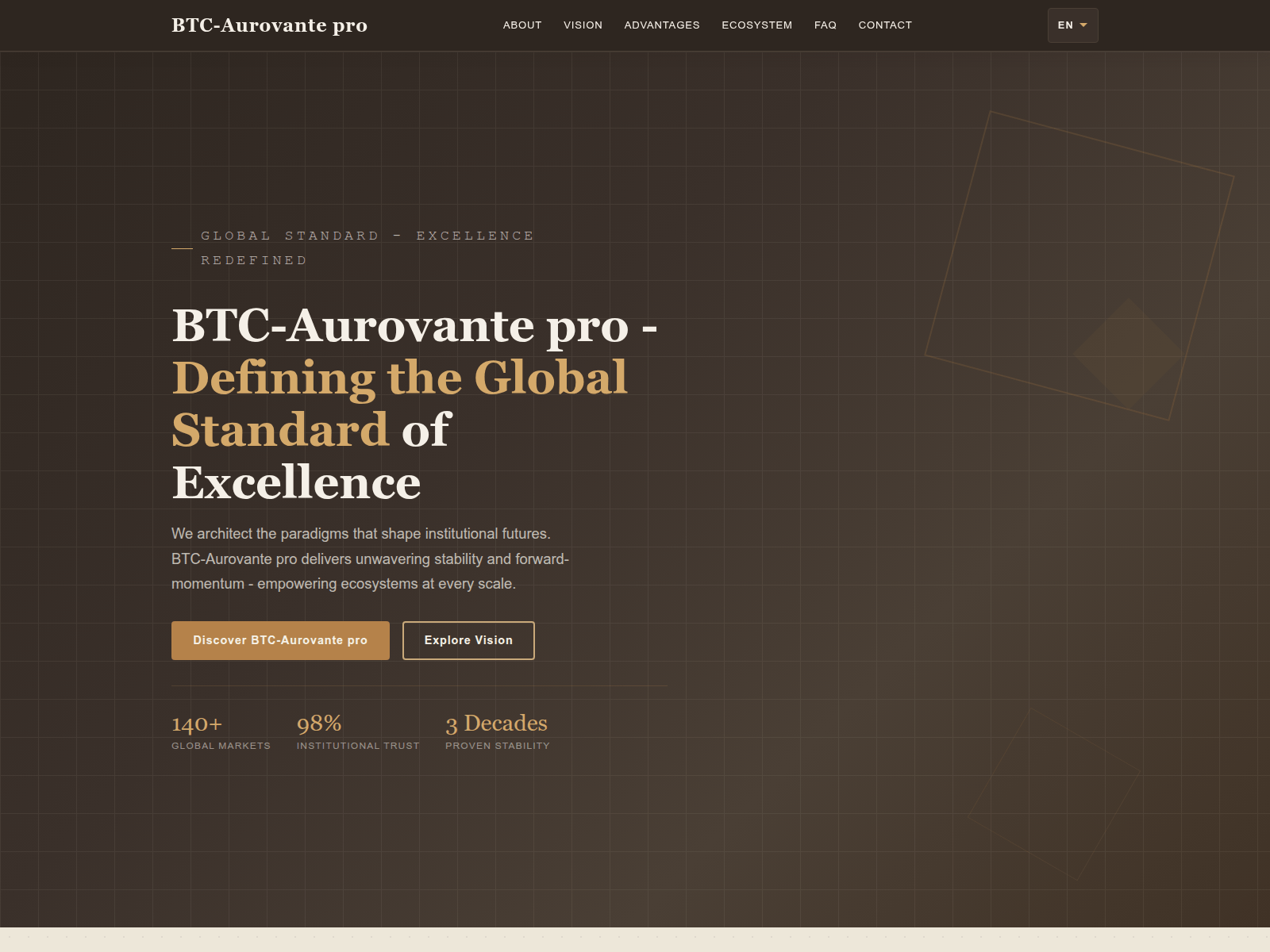Screenshot von btcaurovantepro.com
