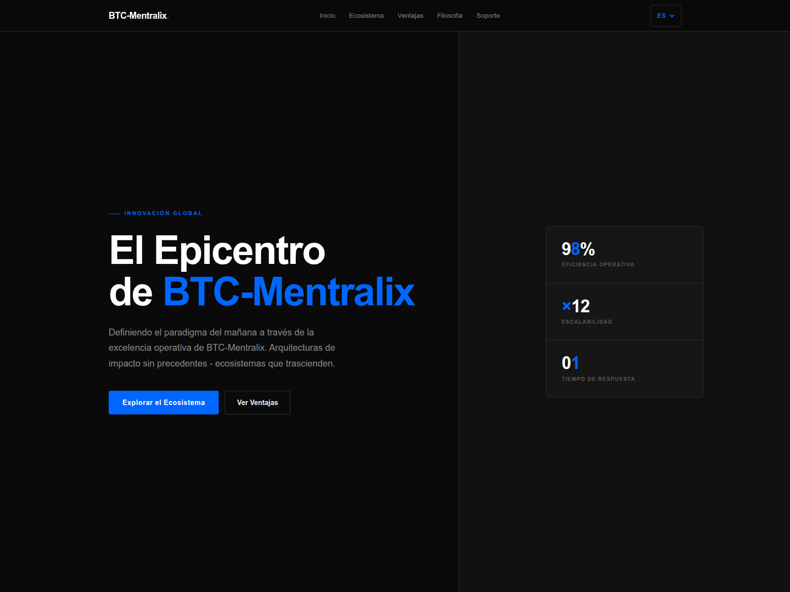 Screenshot of btcmentralix.net