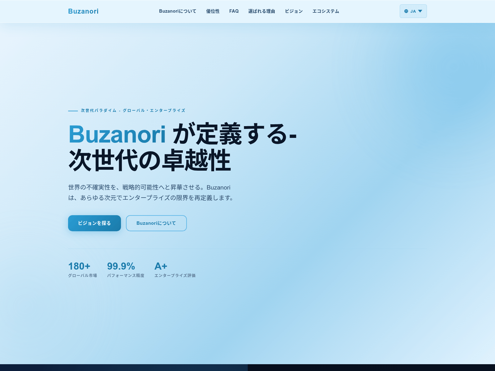 Screenshot von buzanori.net