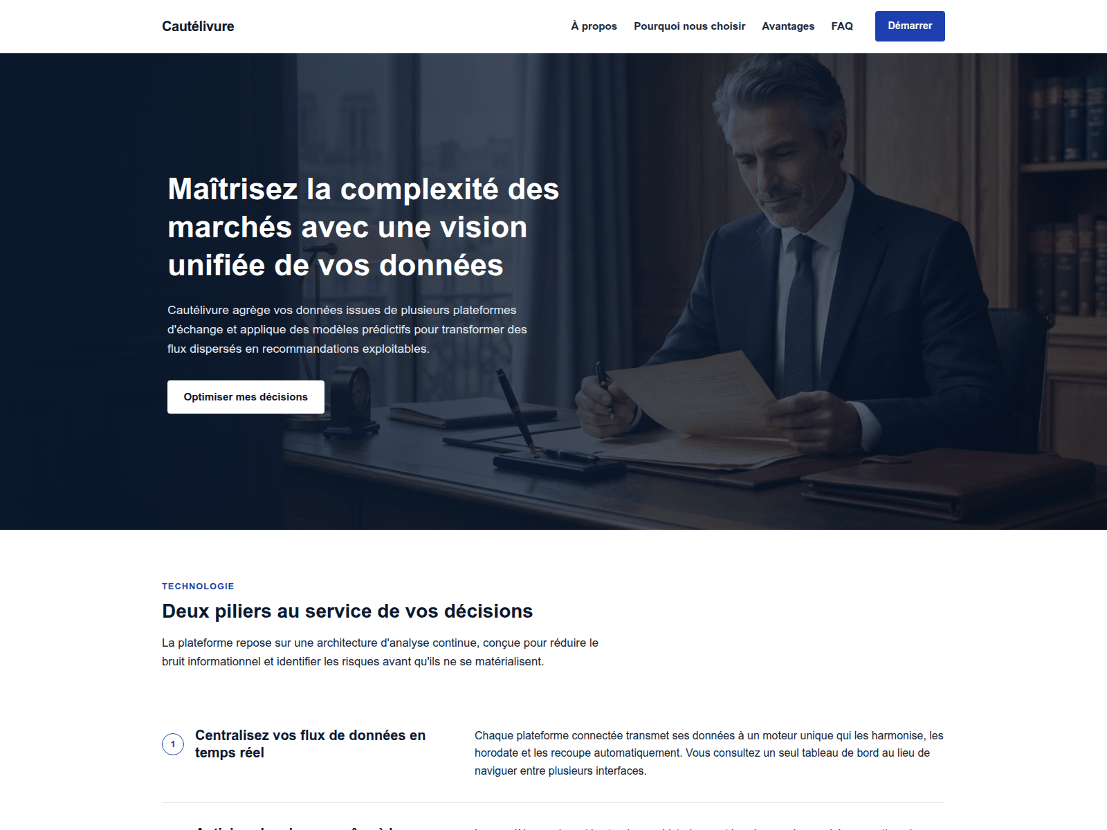 Снимок экрана cautelivure.net