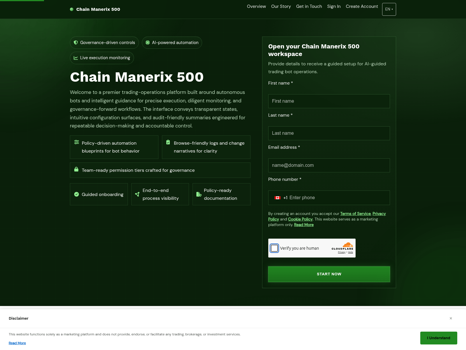 Screenshot von chainmanerix500.digital
