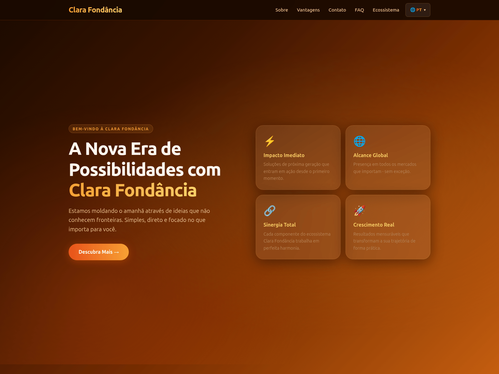 clarafondancia.com のスクリーンショット