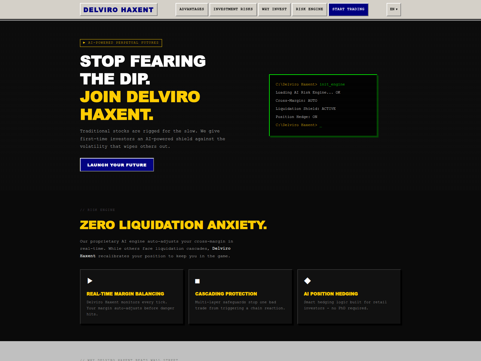 Снимок экрана delviro-haxent.com