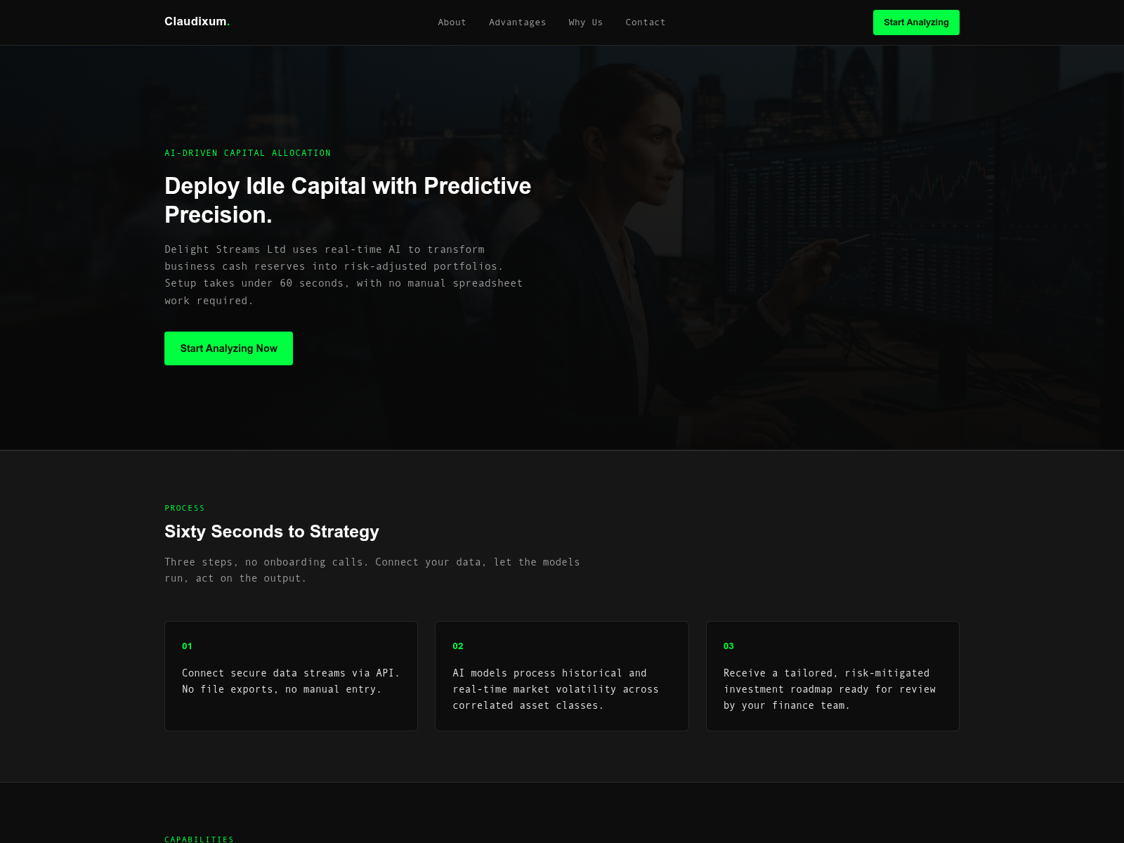 Снимок экрана delightstreamsltd.com