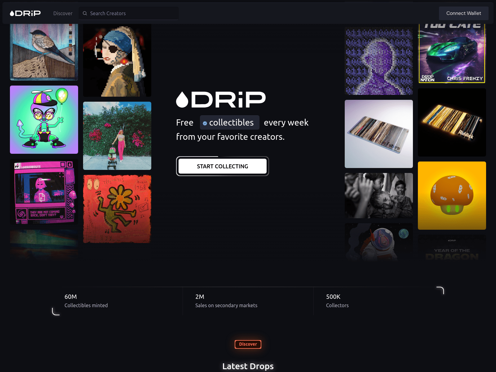 Screenshot of driphaus.xyz