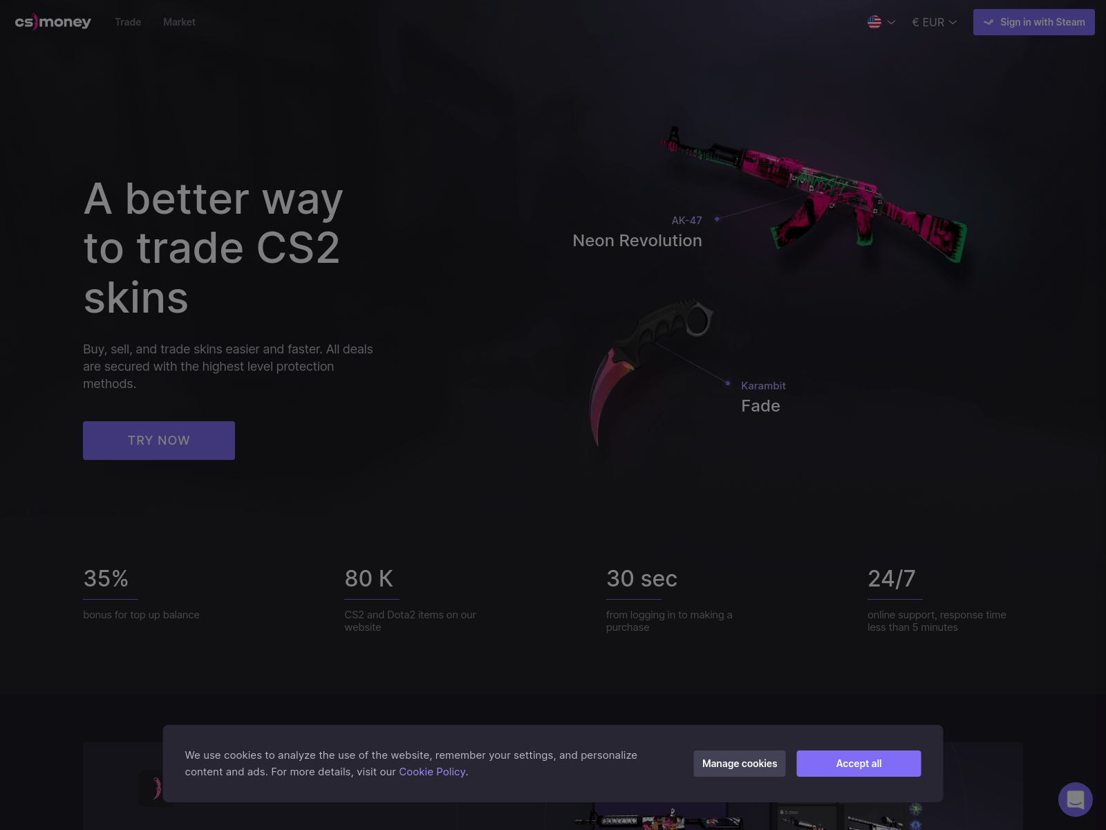 Forensic screenshot of cs.moneyfield.buyodd.com