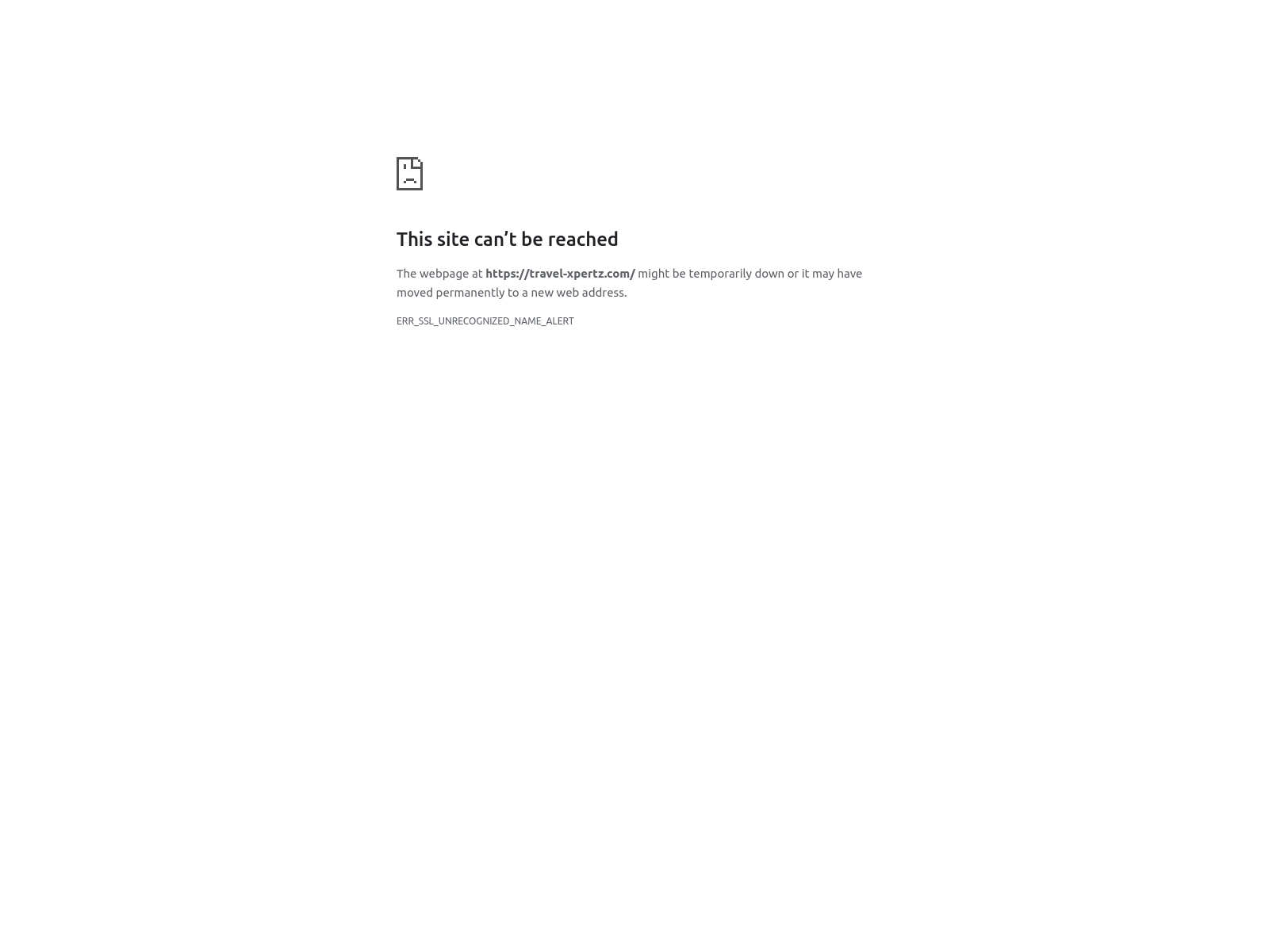 Screenshot of travel-xpertz.com