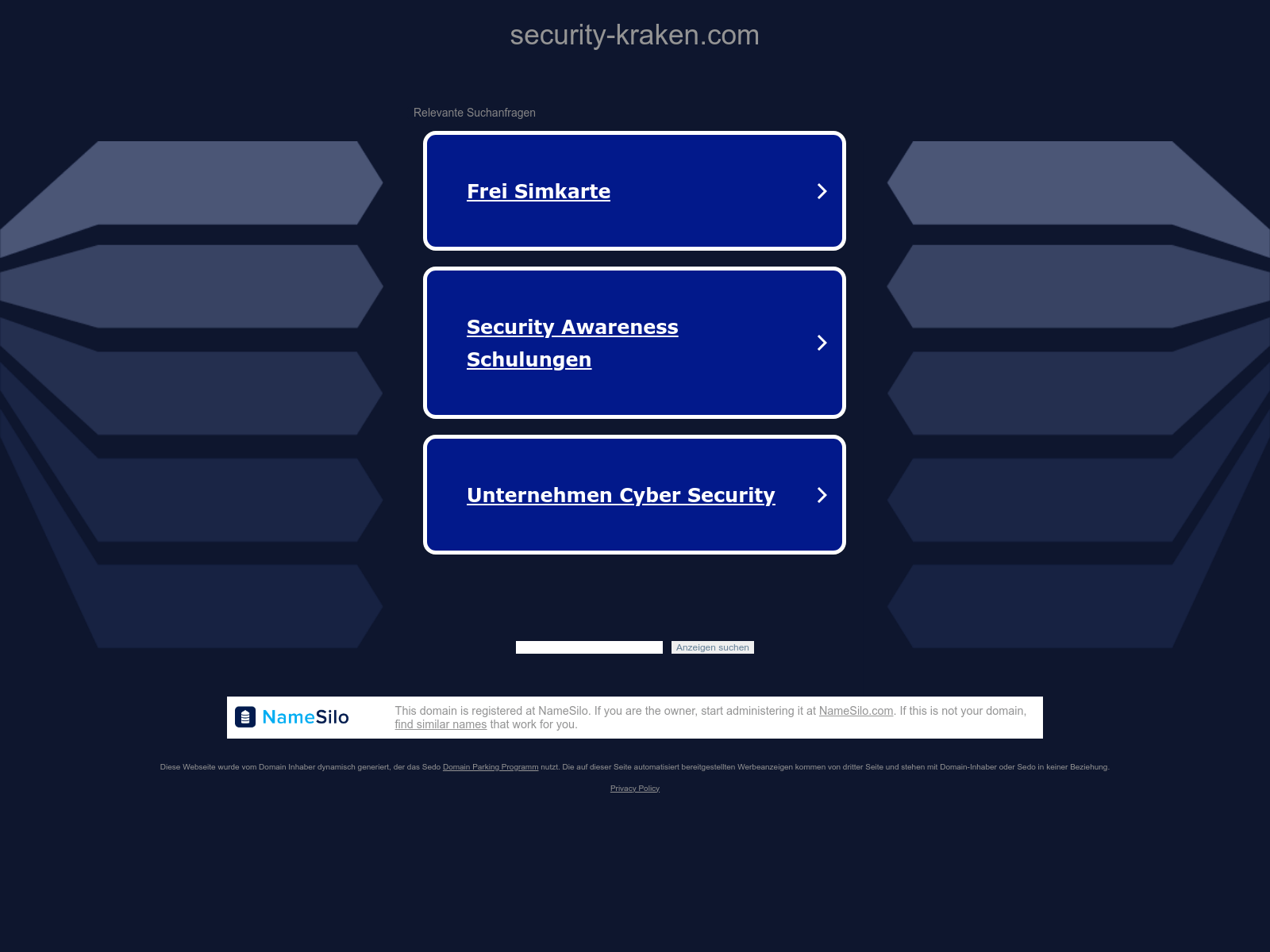 Screenshot of security-kraken.com