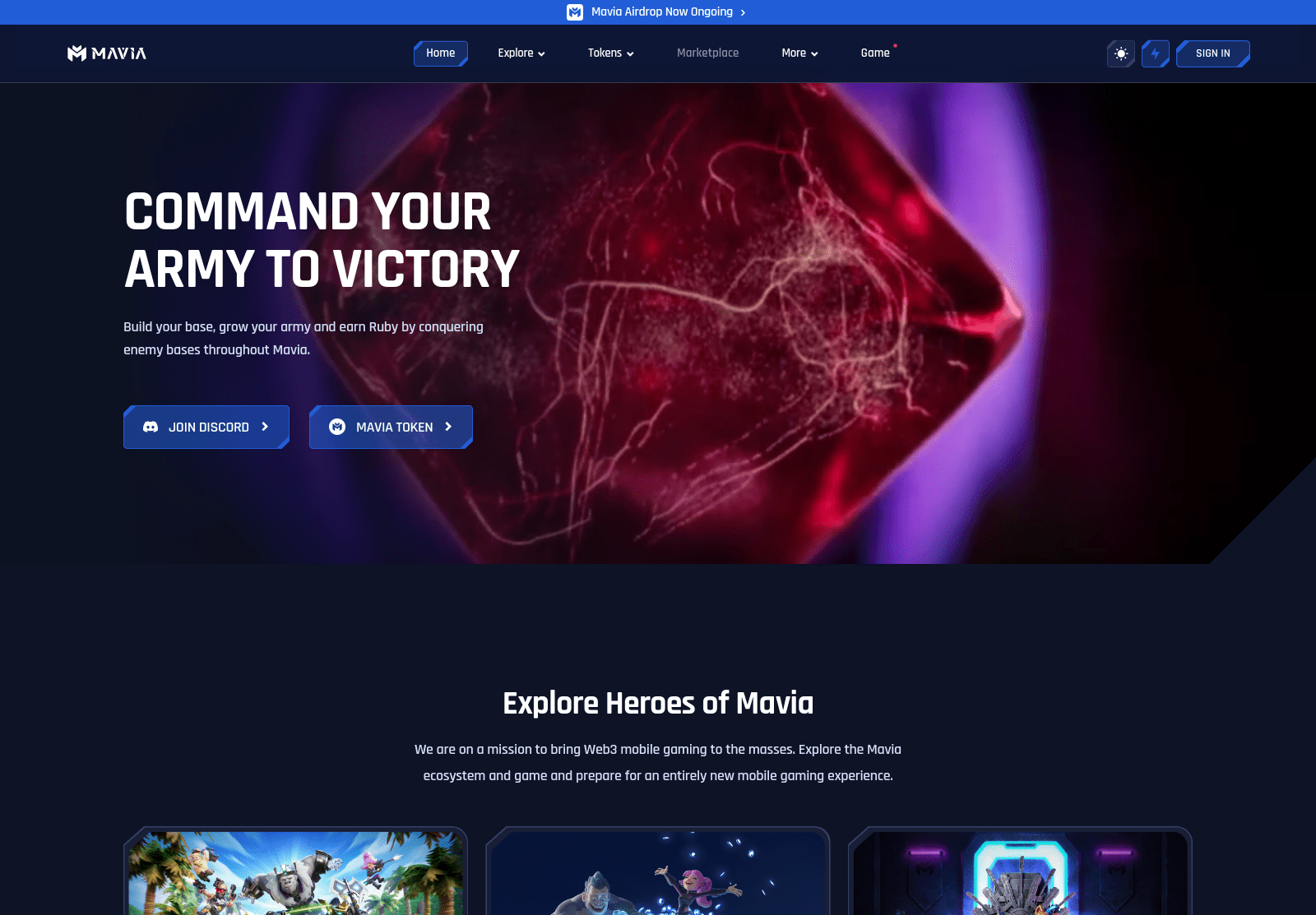 Screenshot of appmavia.org