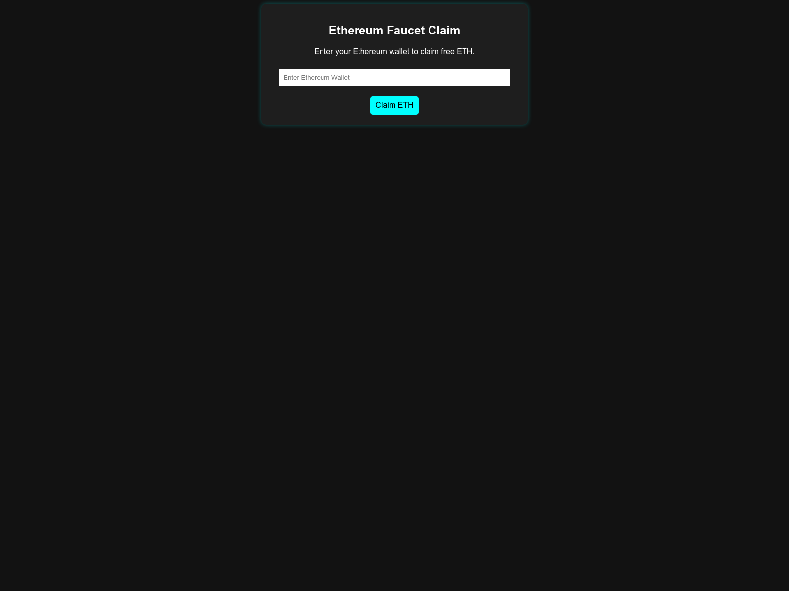 Screenshot of airdropethereum.pages.dev