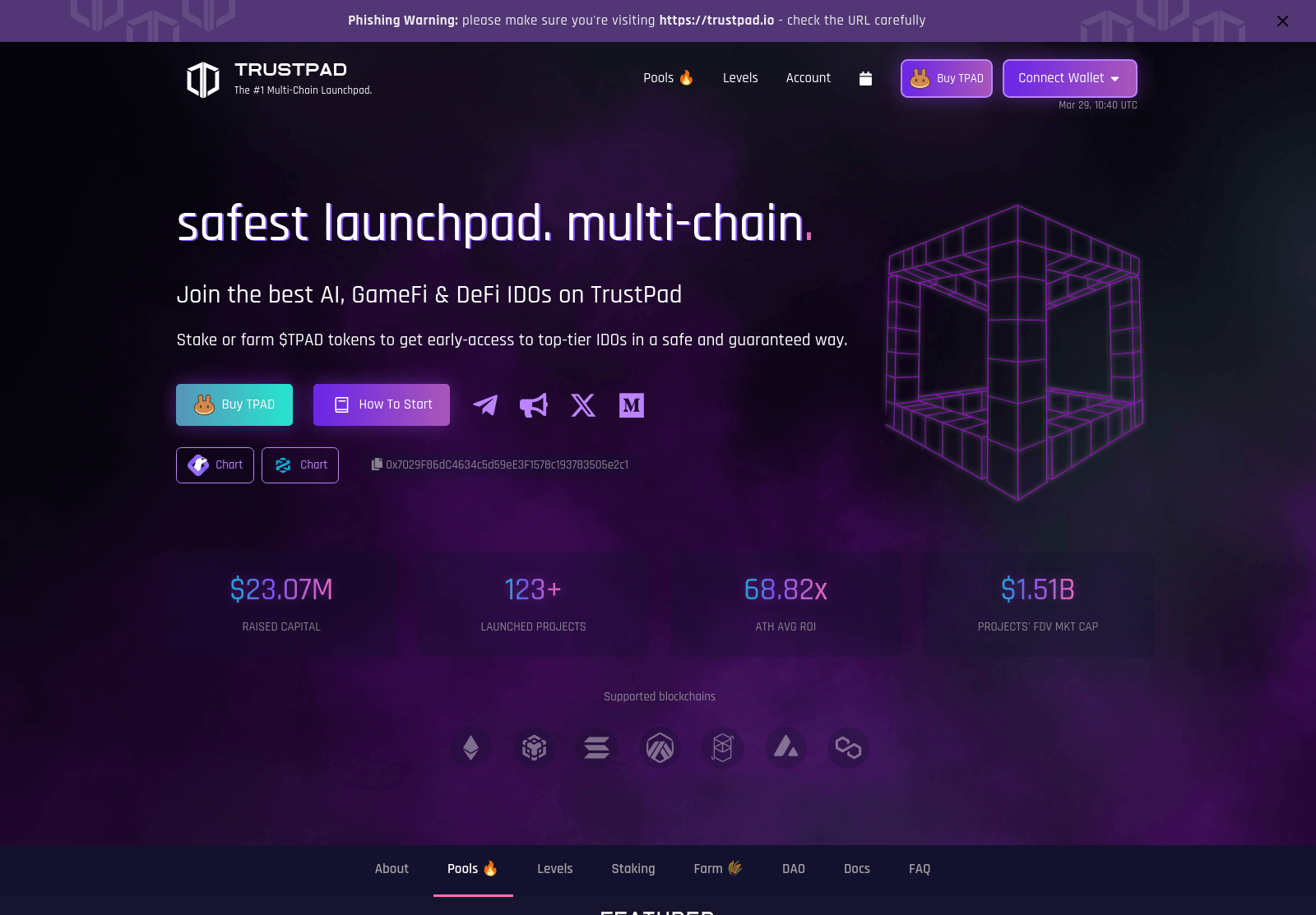 Screenshot of coin.searchclaim.top