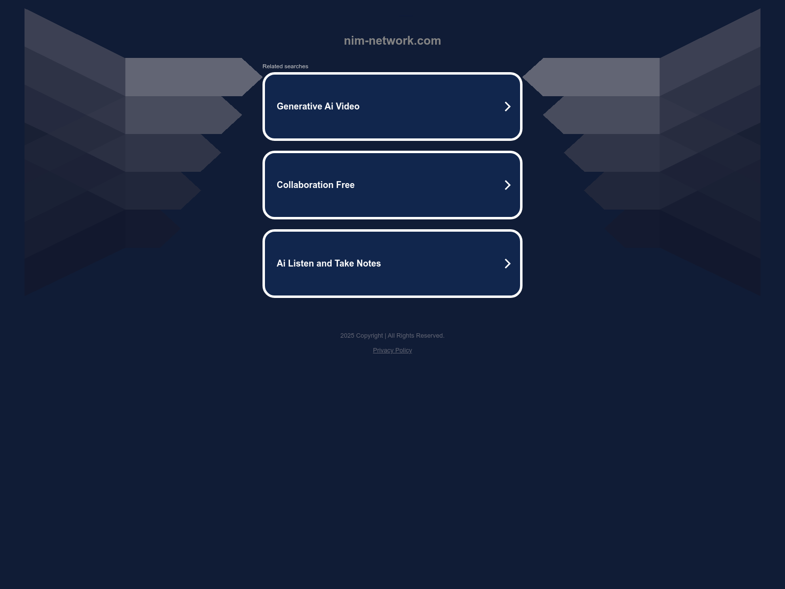Screenshot of nim-network.com
