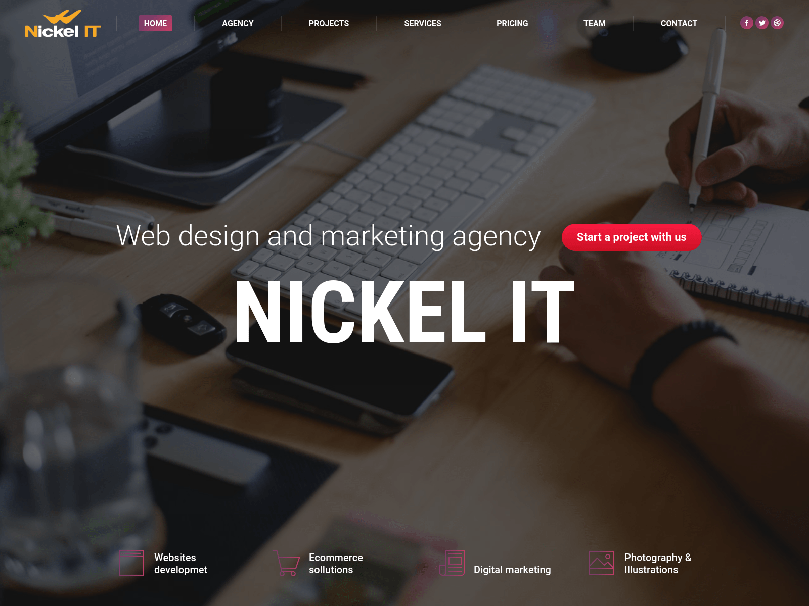 Screenshot of nickelit.info