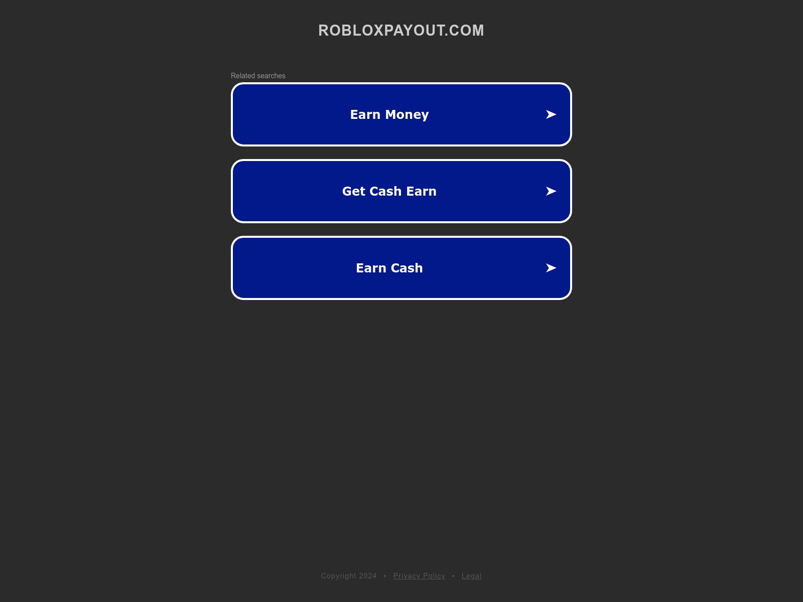 Screenshot of robloxpayout.com