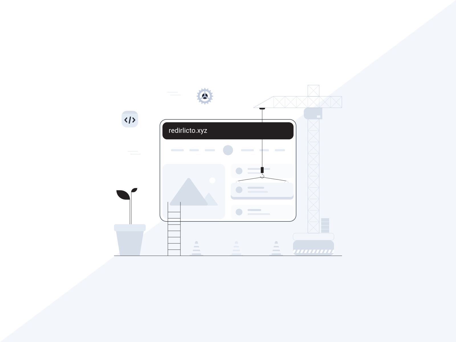 Screenshot of redirlicto.xyz