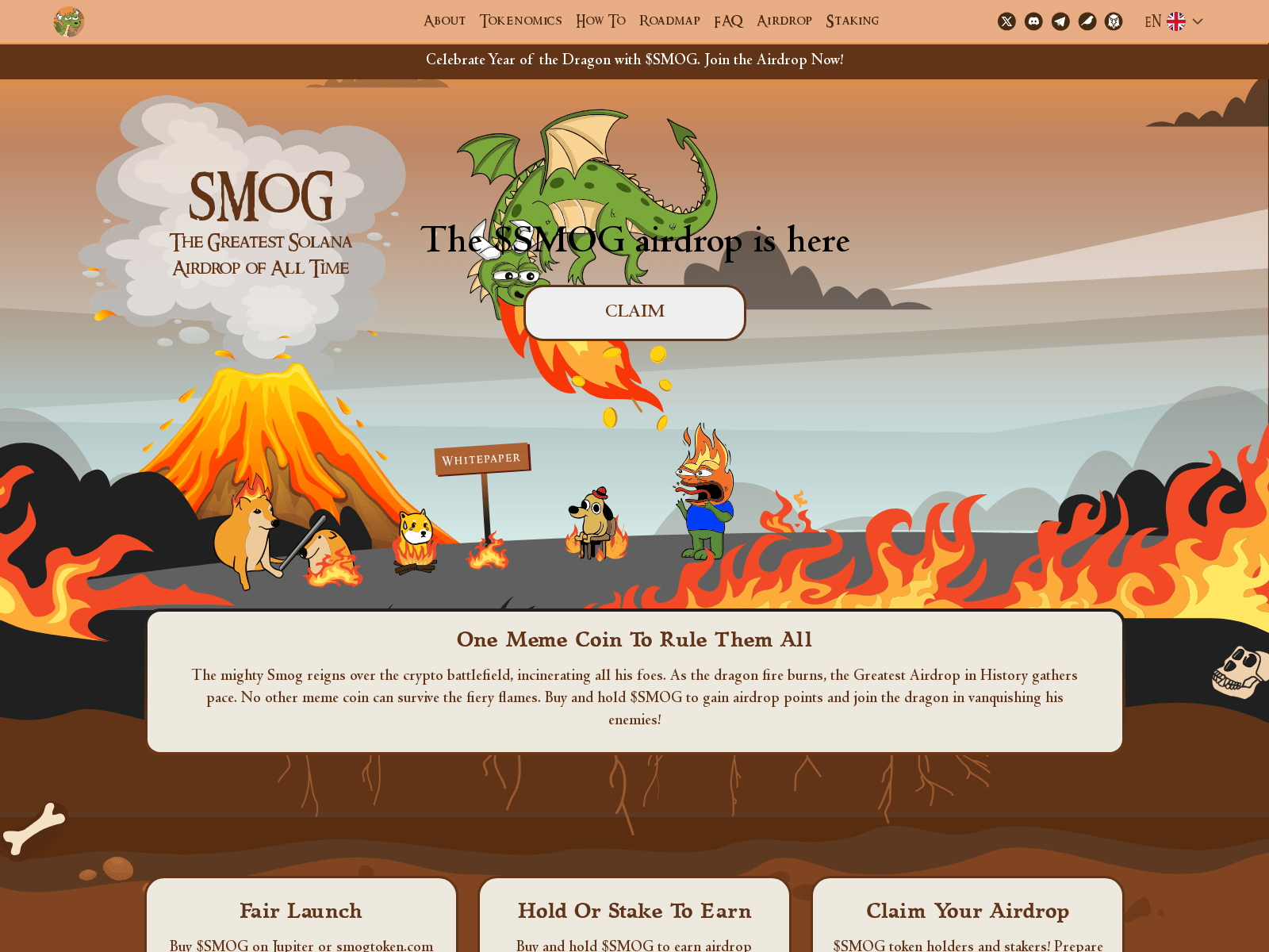 Screenshot of smog-distribute.com