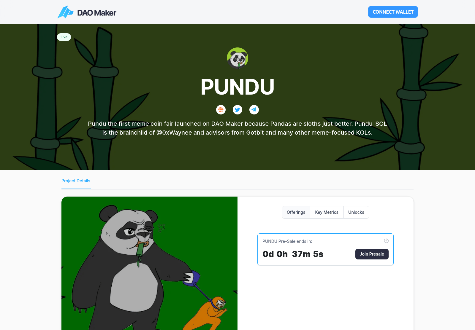 Screenshot of daomaker.lat