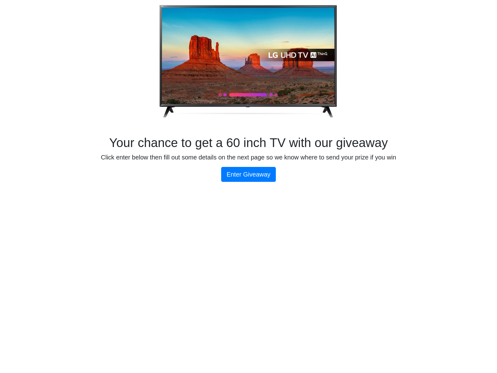 [Ekran görüntüsü] tv-giveaway.com