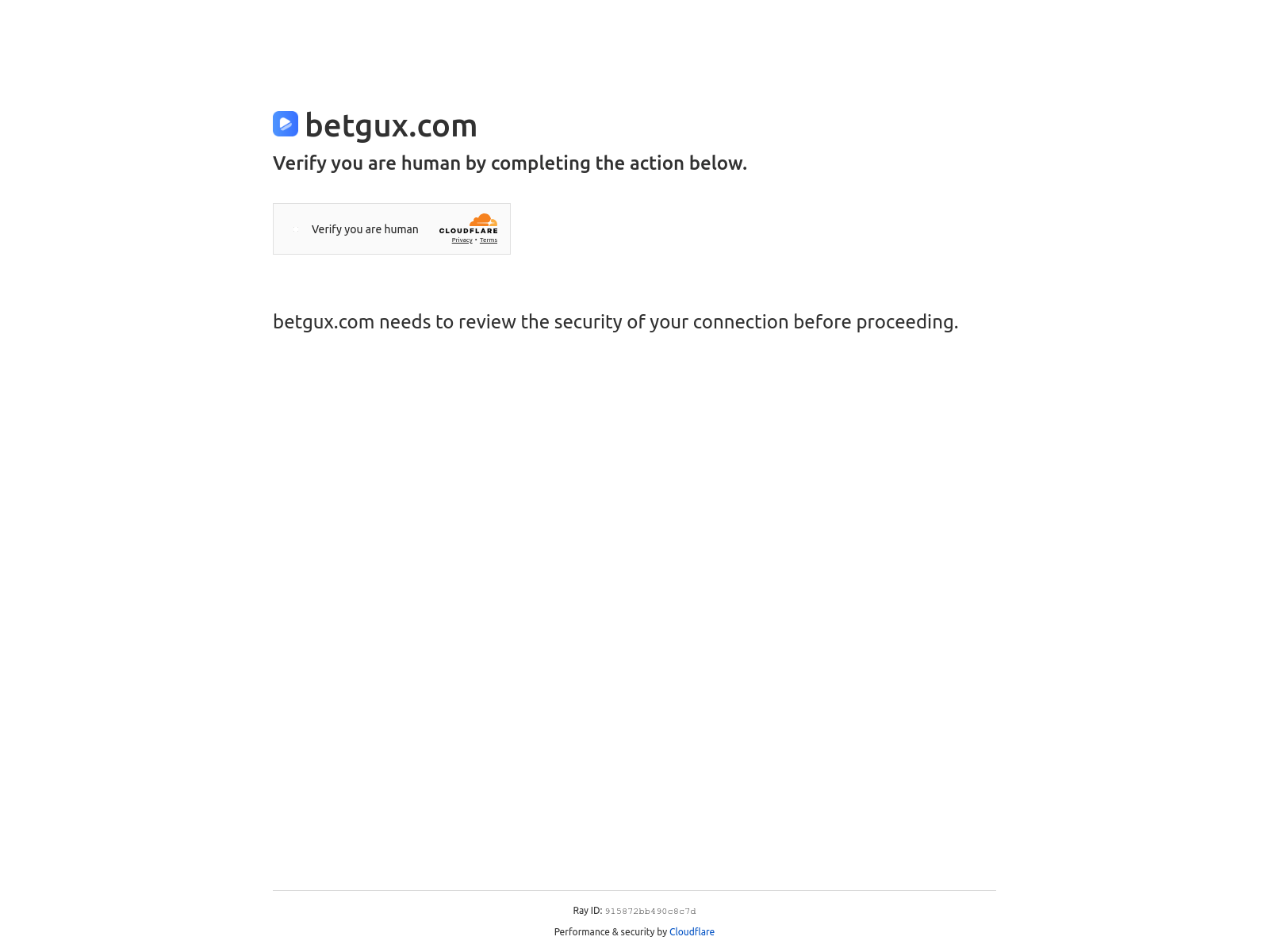 Screenshot of betgux.com