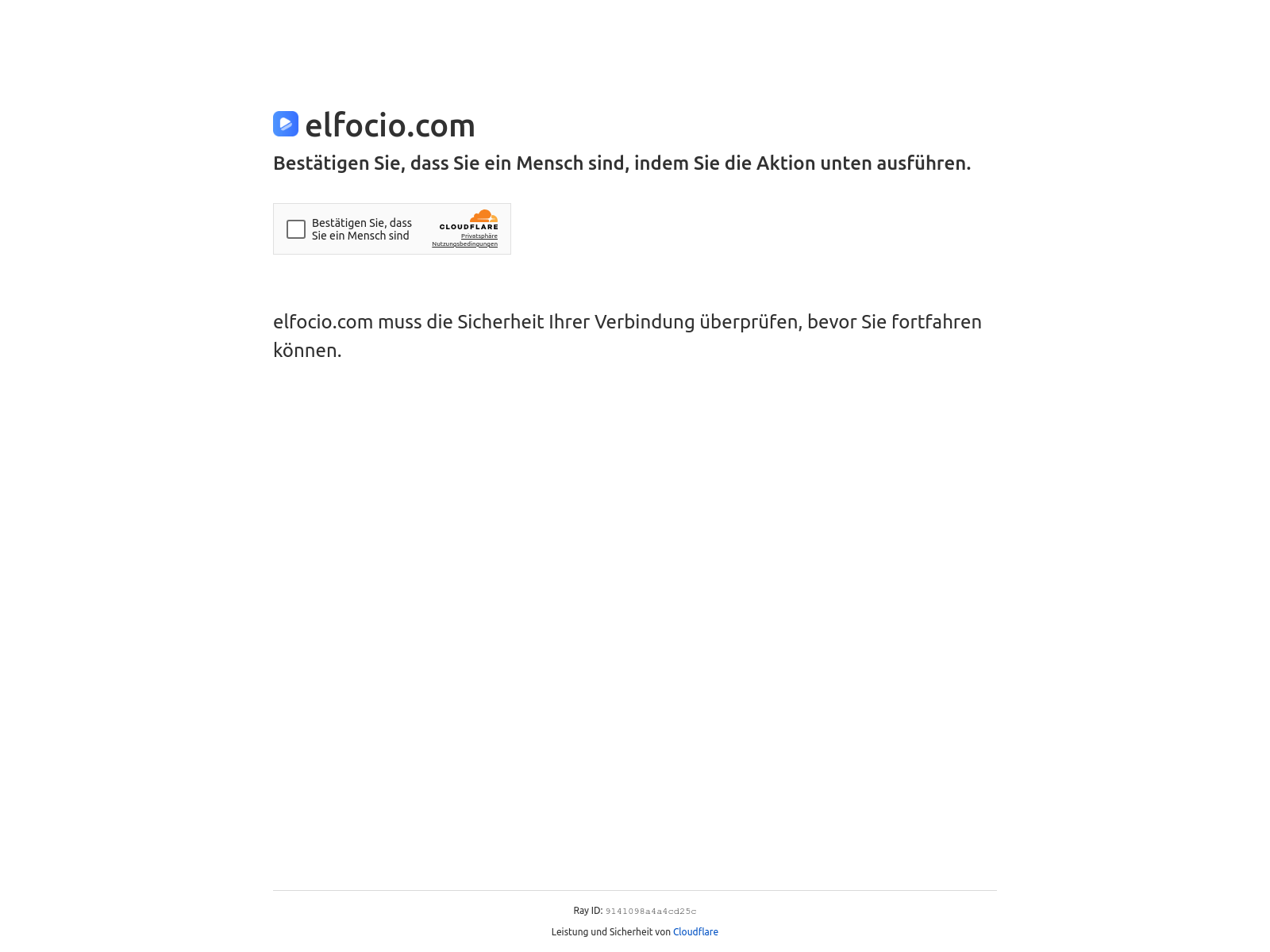 Screenshot of elfocio.com
