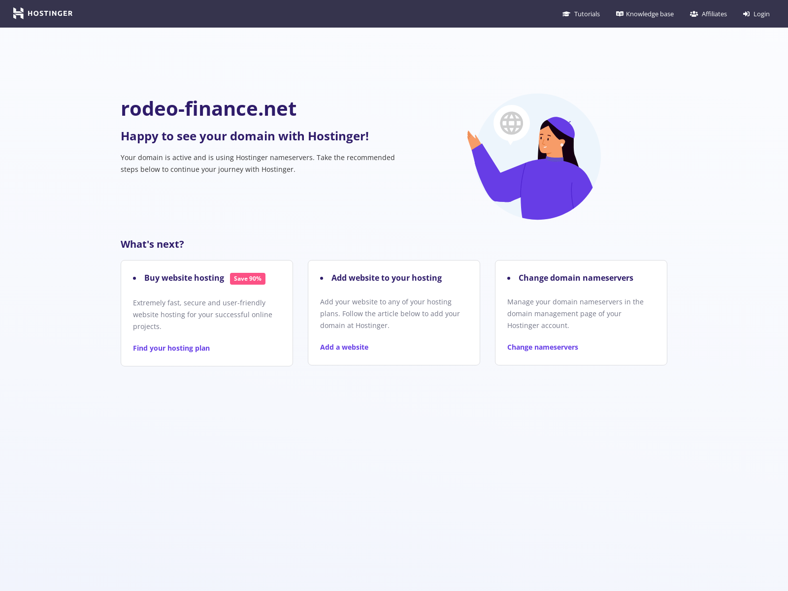 Screenshot of rodeo-finance.net