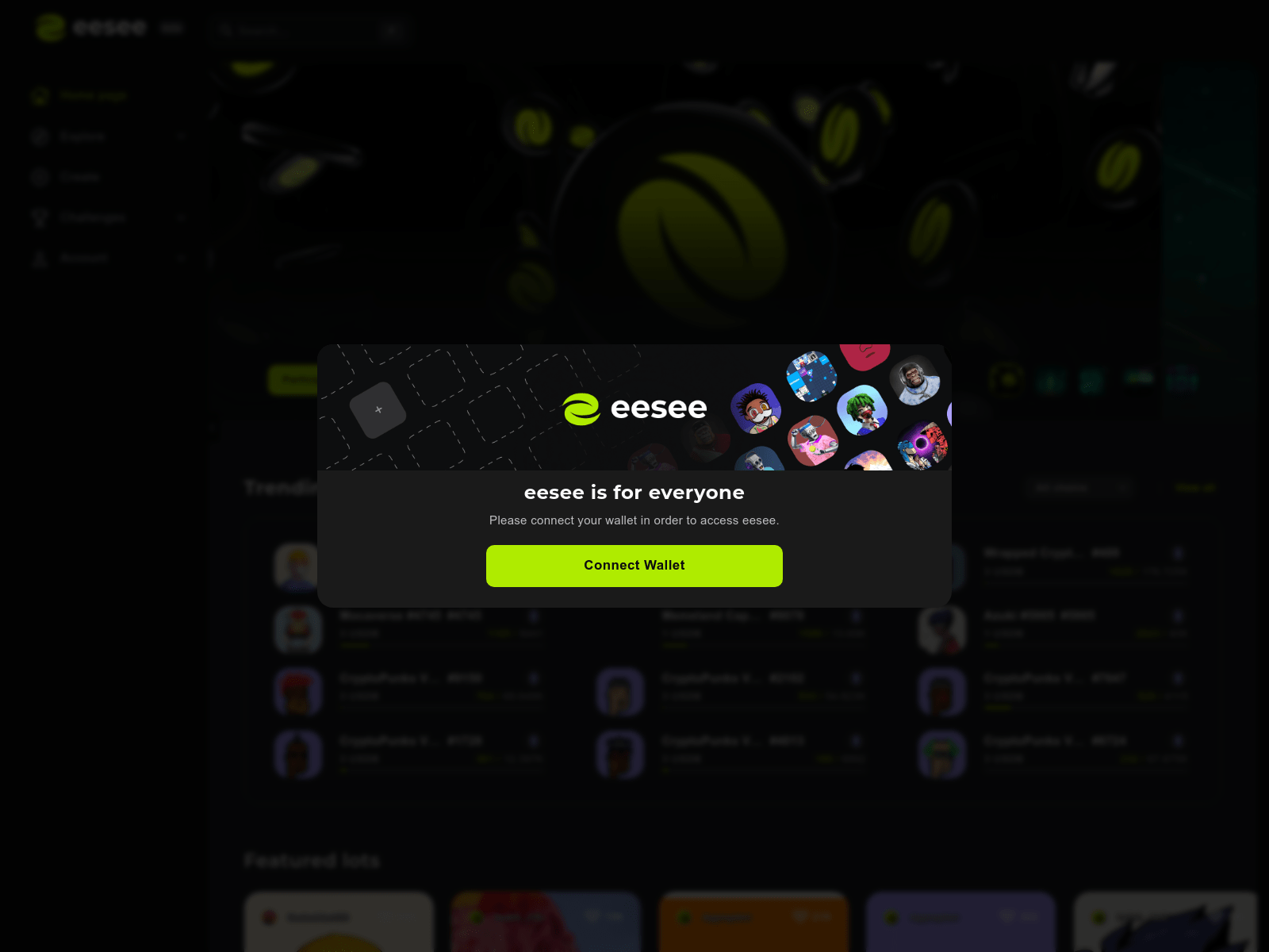 Screenshot of looksrare.orgapp.cpacdc.com