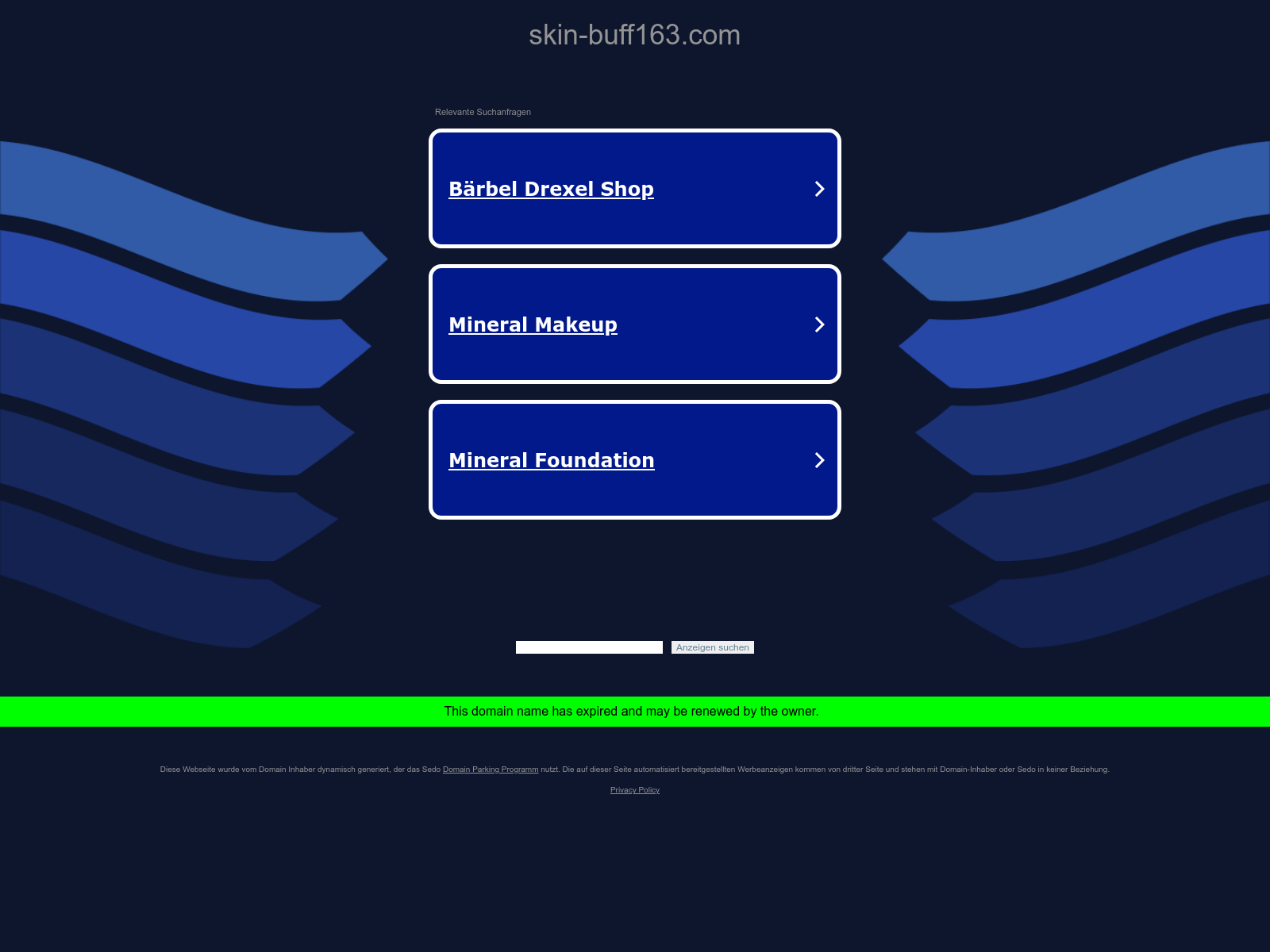 Screenshot of skin-buff163.com