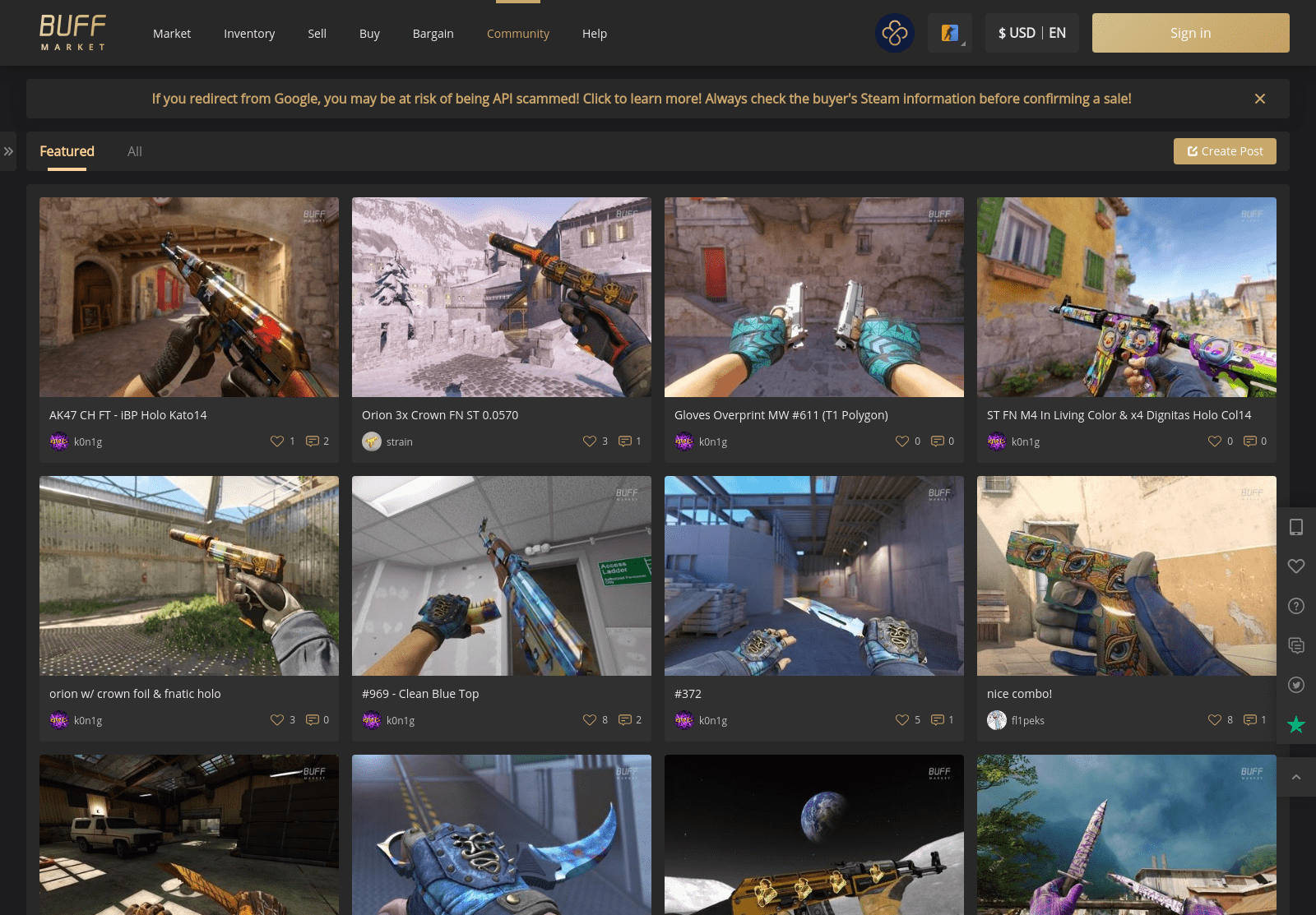 Screenshot of trackinsmysite.onelink.me