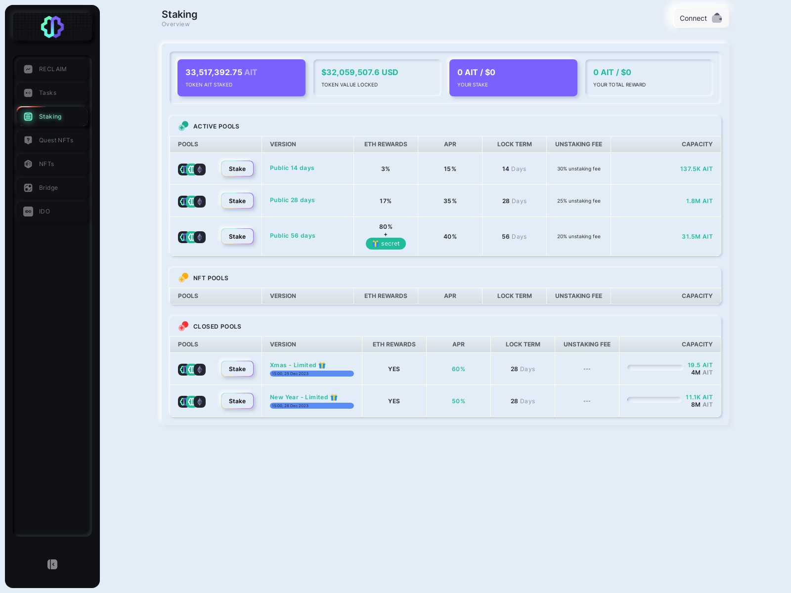 Screenshot of rewards.web-aitprotocol.tech