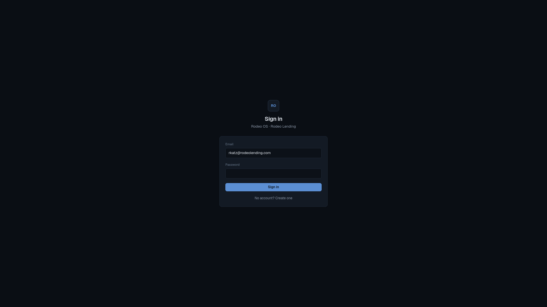 Screenshot of rodeo-os.fly.dev
