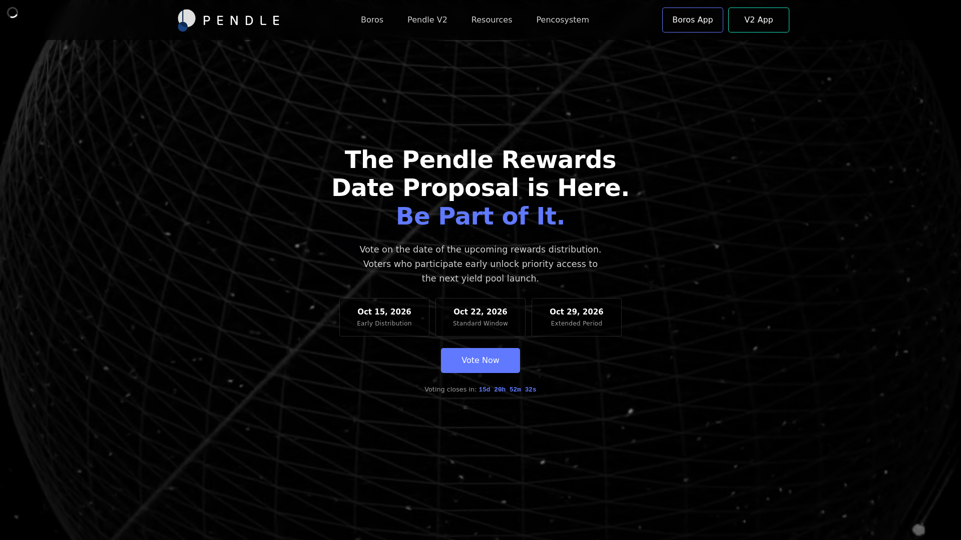 Screenshot of pendle-ecosystem.top