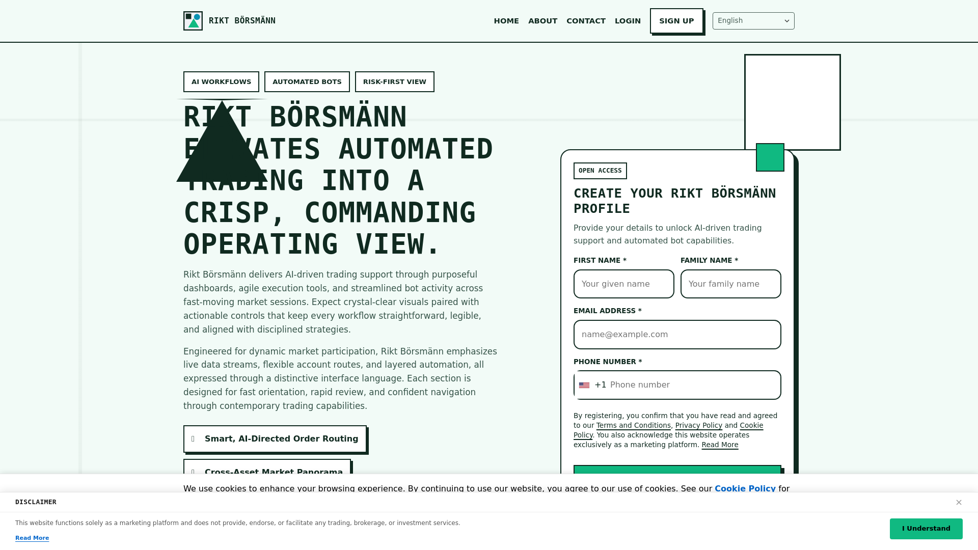 Снимок экрана riktborsmann.shop
