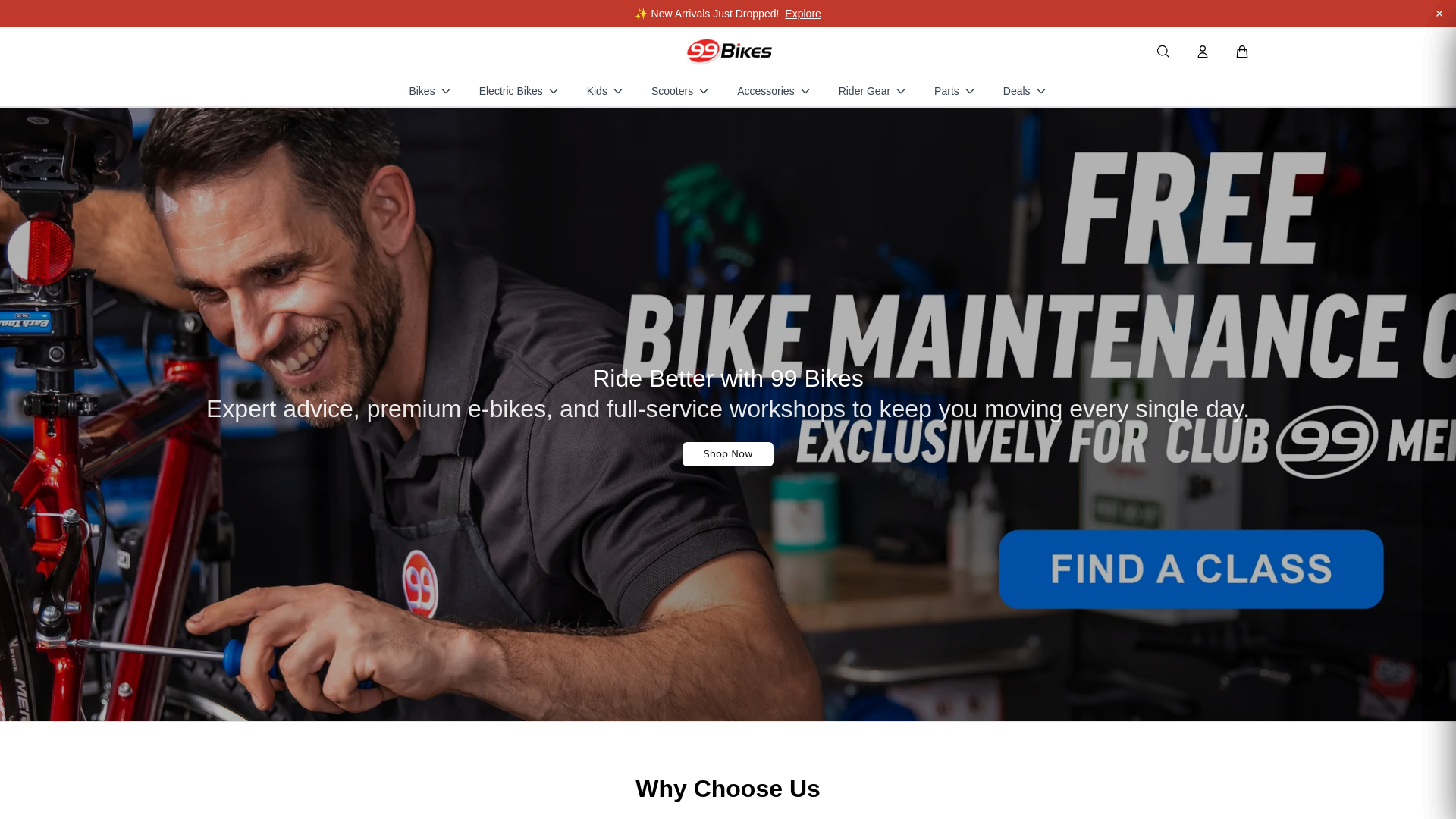 Screenshot of bikesstore.shop