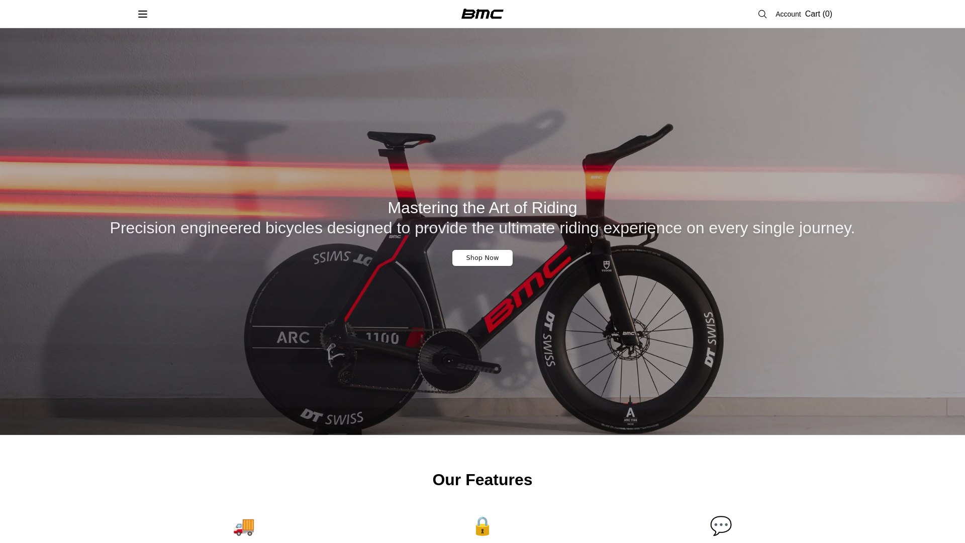 Снимок экрана bmcusa.shop
