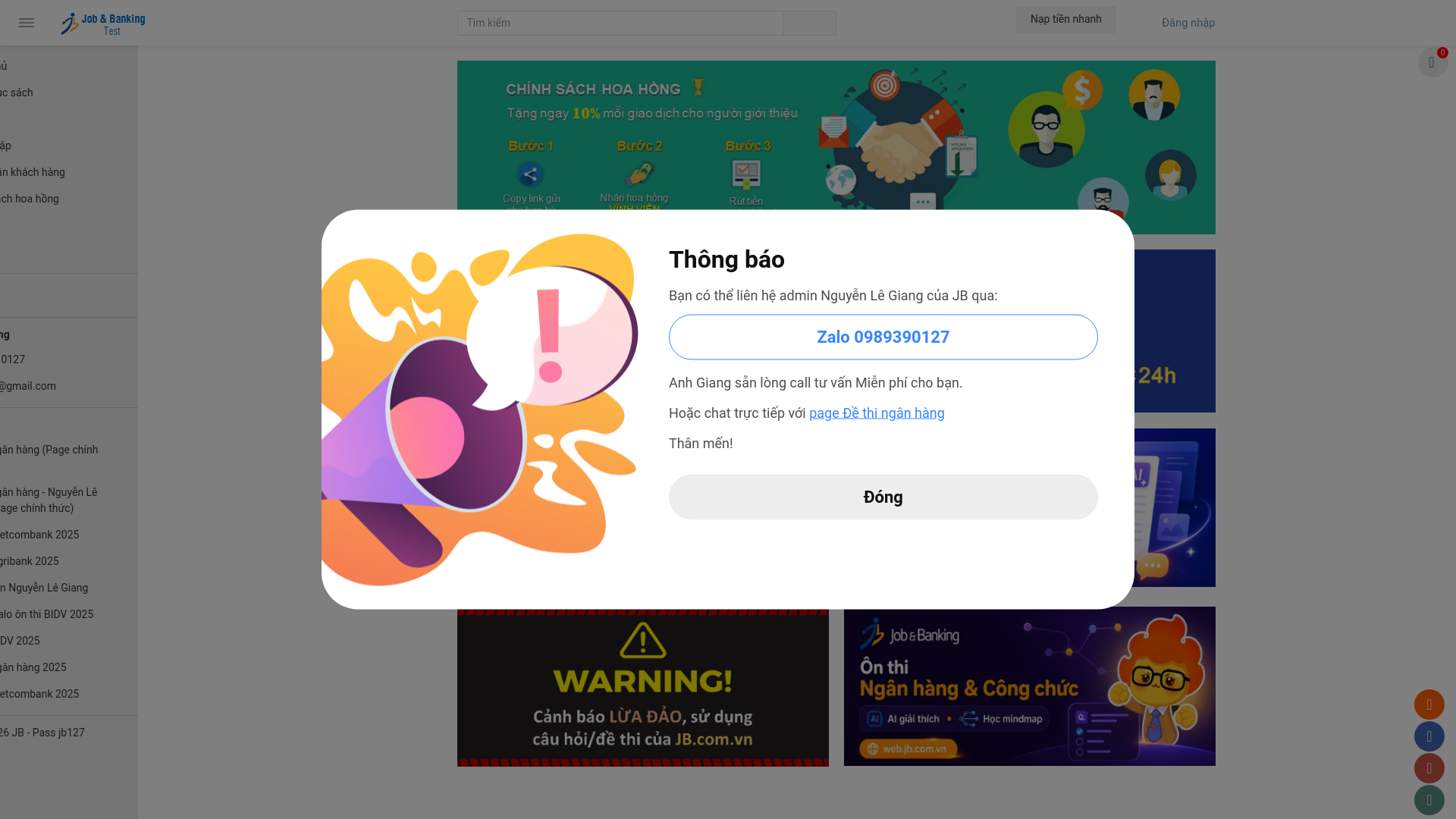 Screenshot of jb.com.vn