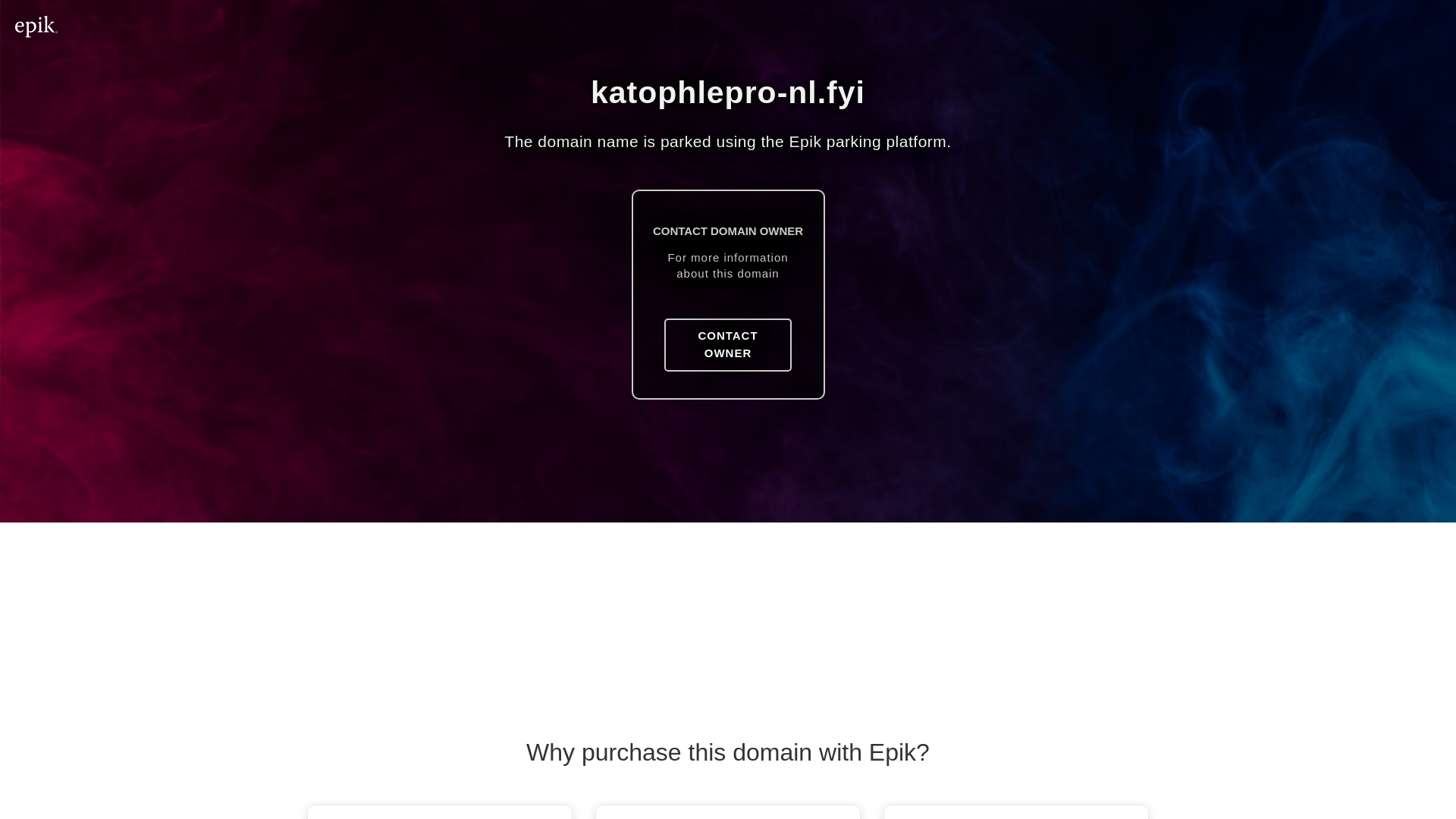 Screenshot of katophlepro-nl.fyi