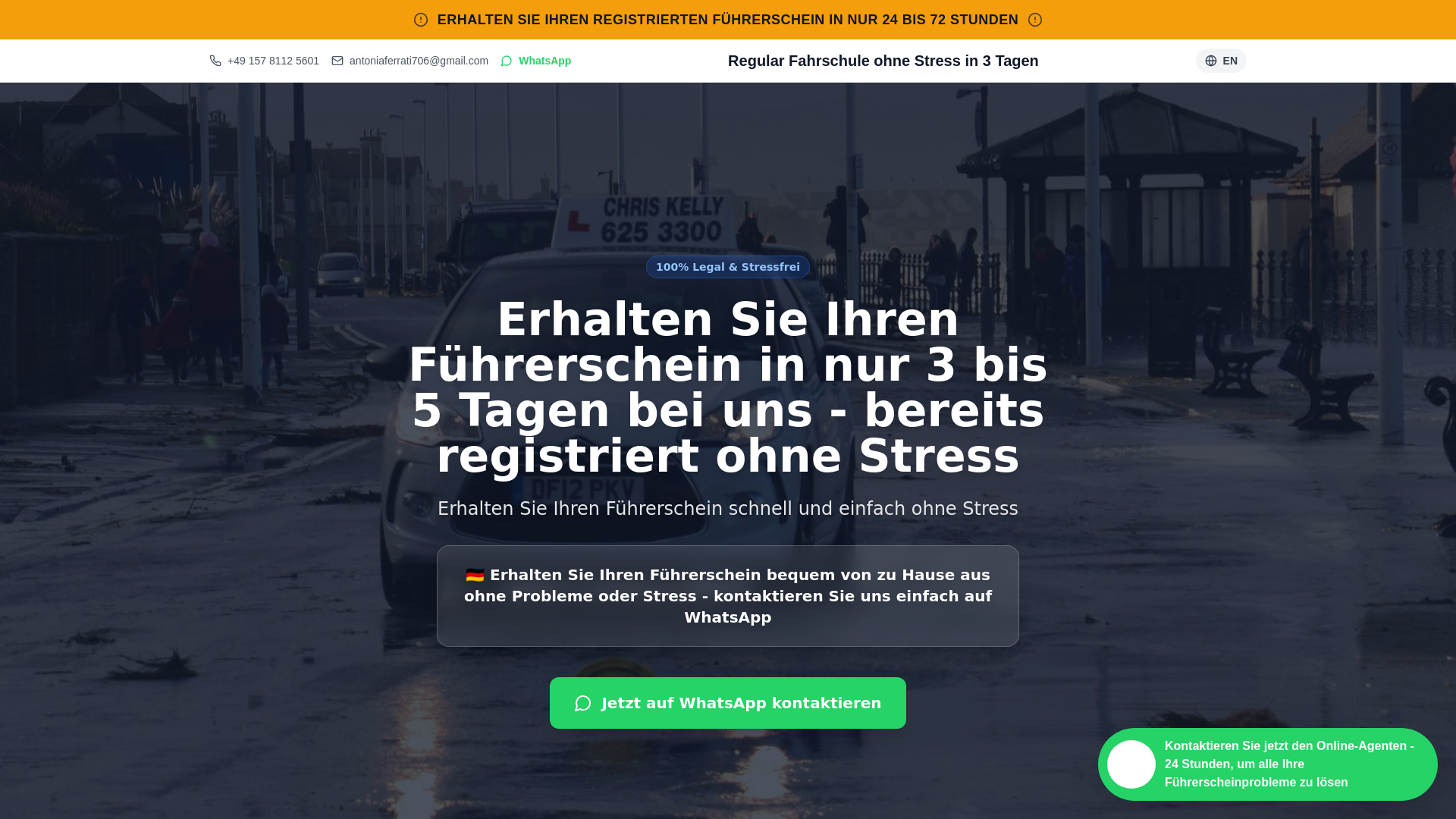Screenshot of jetztlegalschnell.de
