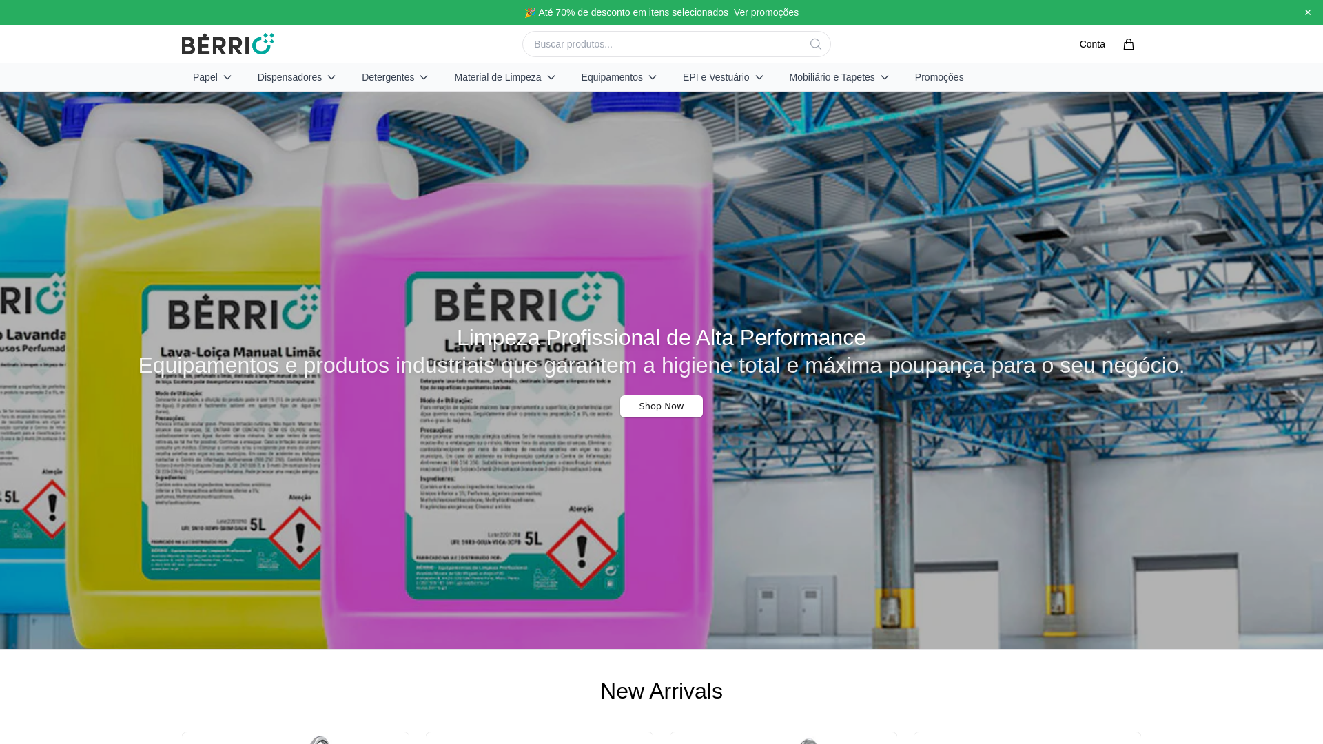 Screenshot of berrioofficial.shop