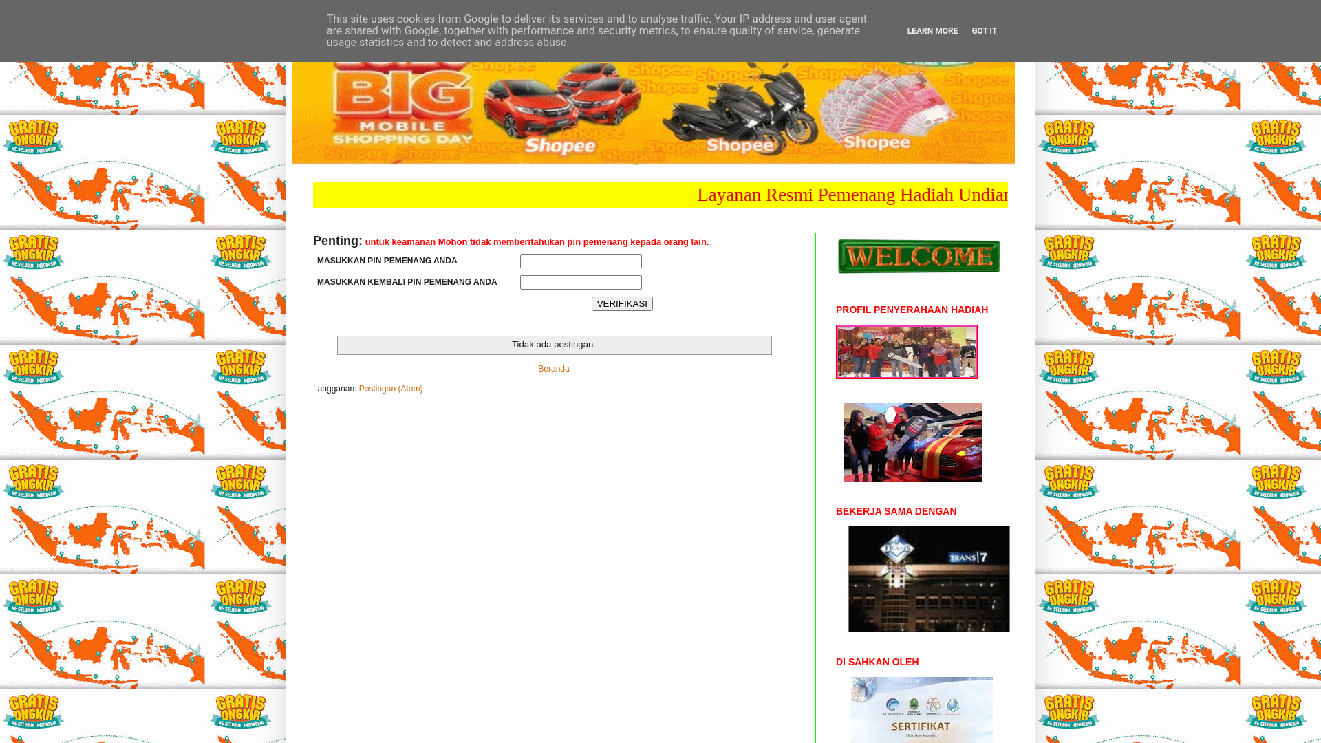 Screenshot of berkah-ramadhan57.blogspot.com