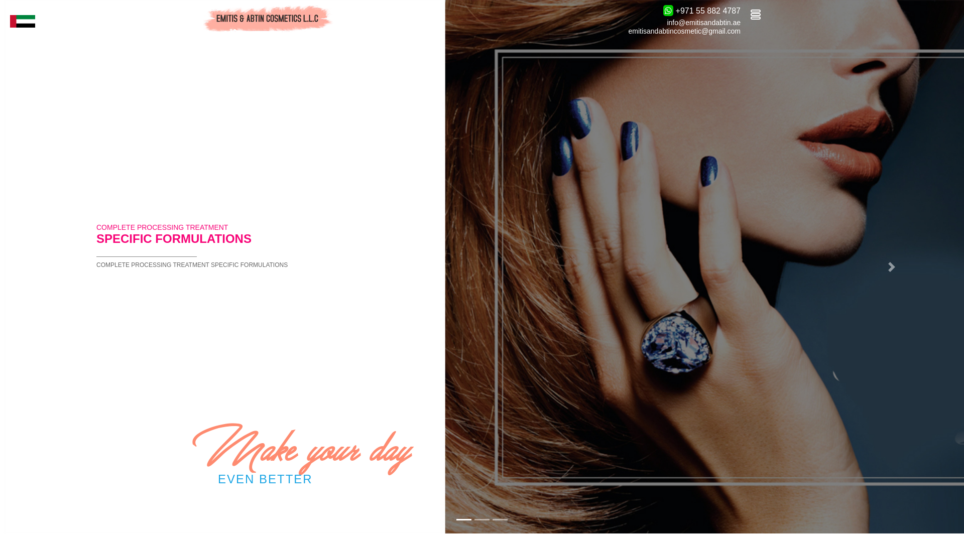Screenshot of emitisandabtin.ae
